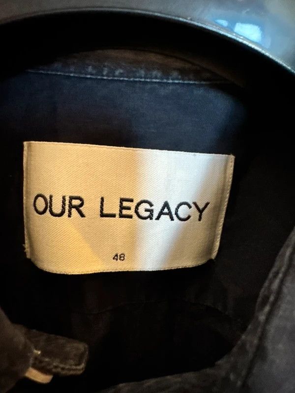 Our Legacy Our Legacy Navy Shirt 48 M Size US M / EU 48-50 / 2 - 2 Thumbnail