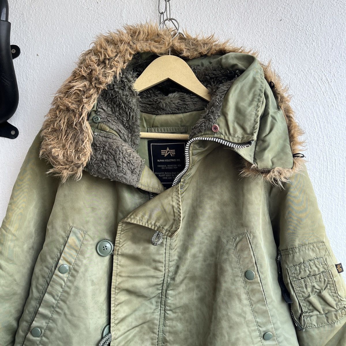 Alpha Industries × Avirex AVIREX ALPHA INDUSTRIES N-3B BOMBER FLIGHT JACKET USA Size US M / EU 48-50 / 2 - 23 Thumbnail