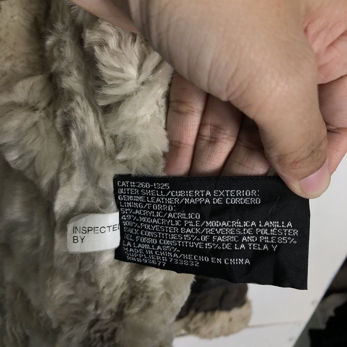 Japanese Brand 🔥Vtg Shearling Leather Jacket B 3 Military Collections Size US M / EU 48-50 / 2 - 17 Thumbnail