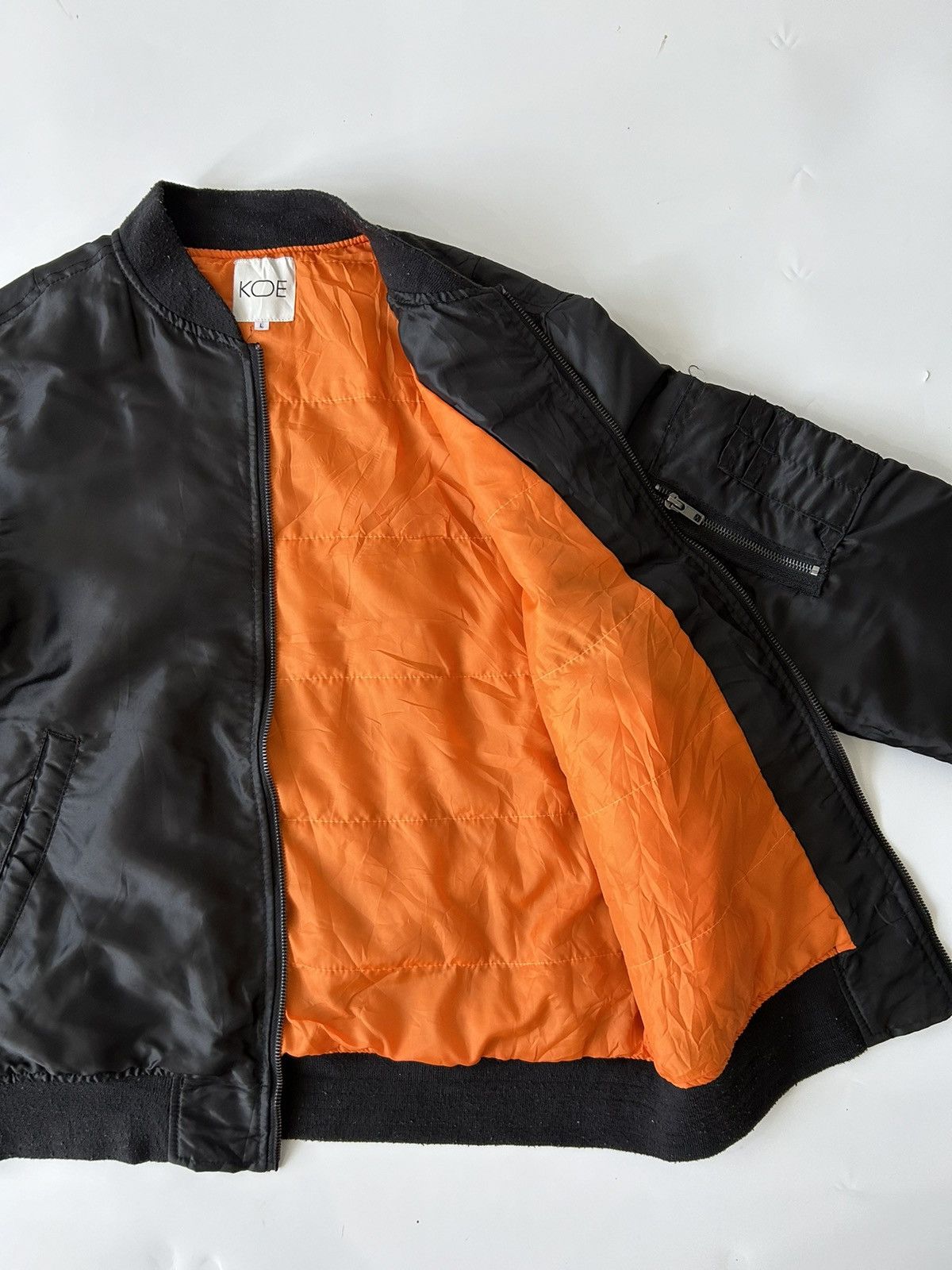 Designer × Japanese Brand KOE Bomber Jacket Size US L / EU 52-54 / 3 - 9 Thumbnail
