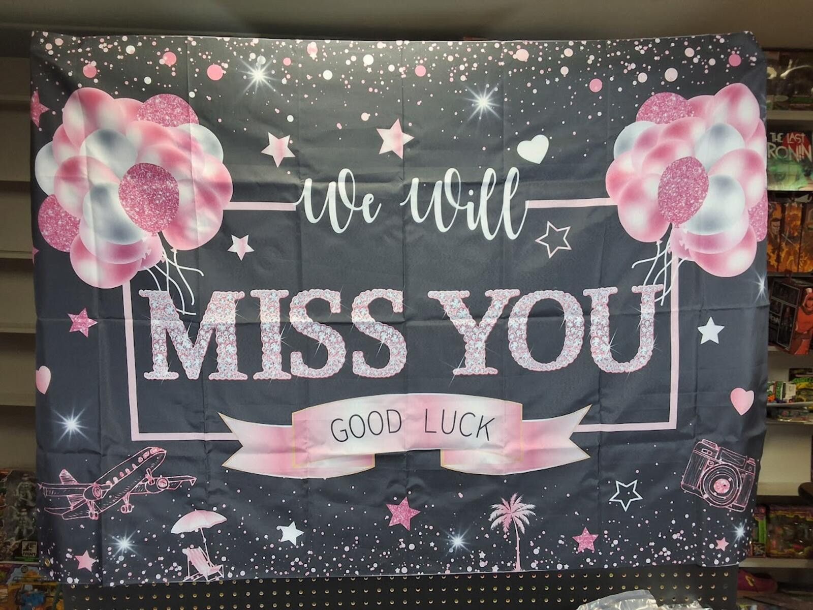 Genetic Manipulation Shinichiro Kuriya Fun 'We Will Miss You' Party Decoration Set - Farewell Size ONE SIZE - 3 Thumbnail