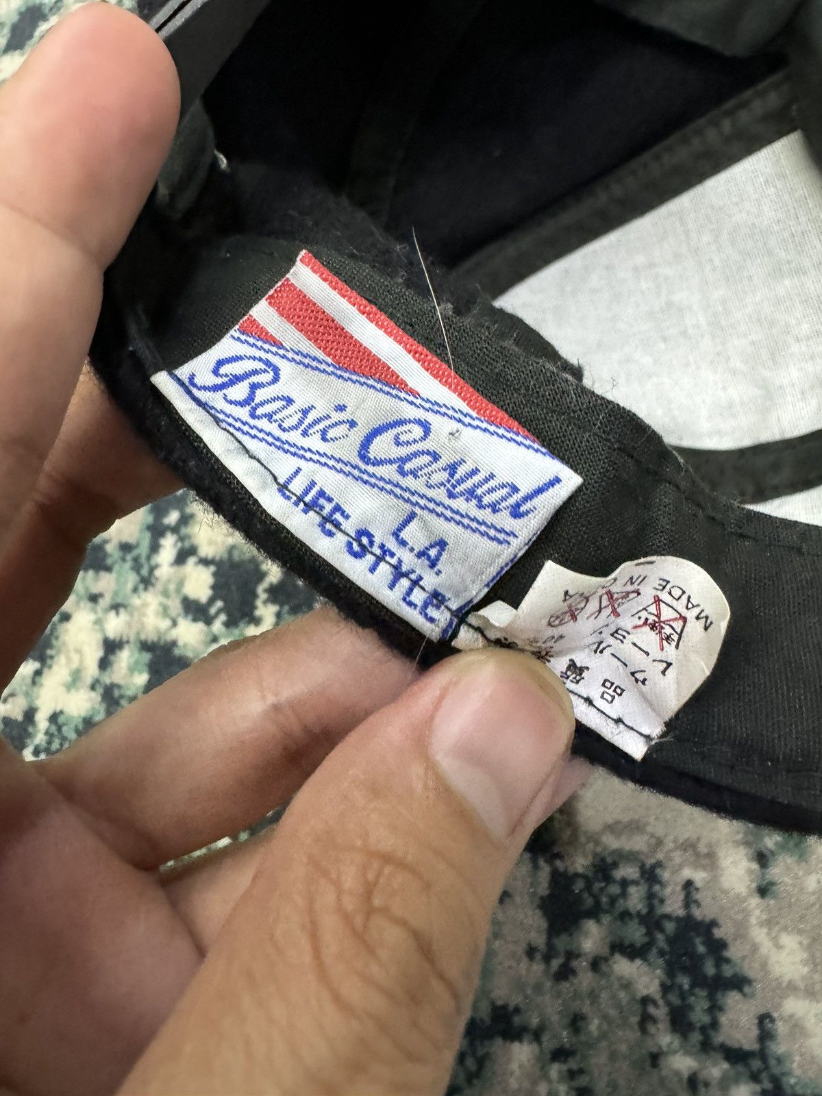 Vintage 90s BITCH SKATEBOARD MIX WOOL CAP Size ONE SIZE - 7 Thumbnail