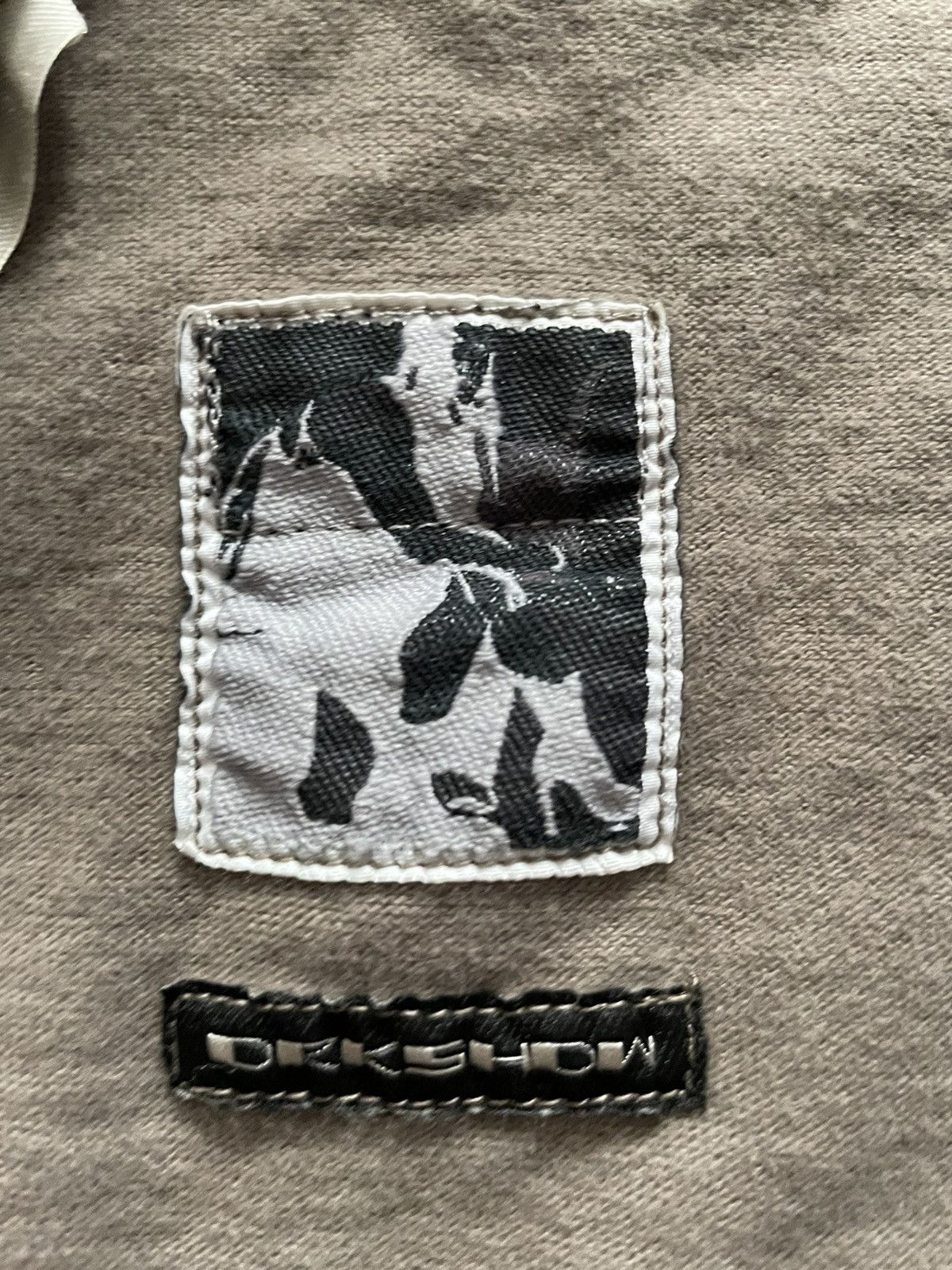 Rick Owens × Rick Owens Drkshdw Rick Owens Layered Hoodie Rig Fabric Dust Grey Size US S / EU 44-46 / 1 - 7 Thumbnail