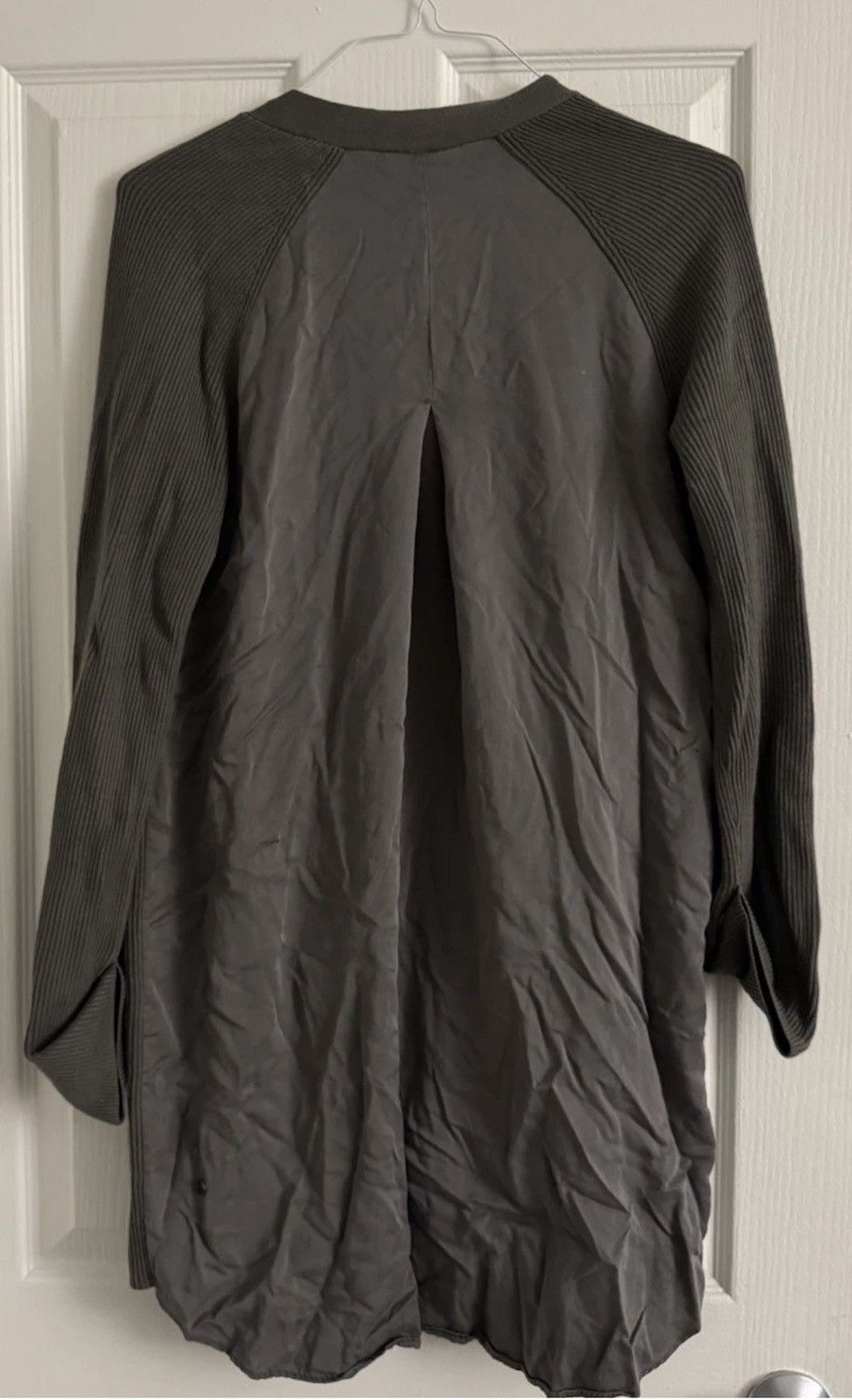 Lululemon Lululemon Open Front Long Cardigan Women's Size 6 Sage Green Size M / US 6-8 / IT 42-44 - 3 Thumbnail