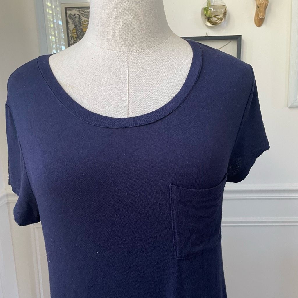 Other Stitch Fix Pixley Navy Blue Pocket Tshirt Dress M Size M / US 6-8 / IT 42-44 - 2 Thumbnail