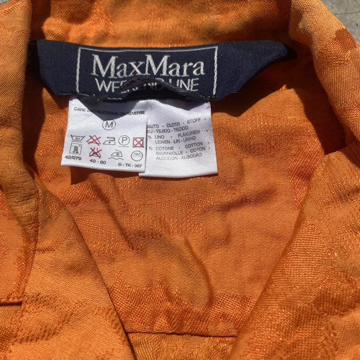 Weekend Max Mara Weekend Max Mara Tops Open Collar for Women Size M / US 6-8 / IT 42-44 - 8 Thumbnail