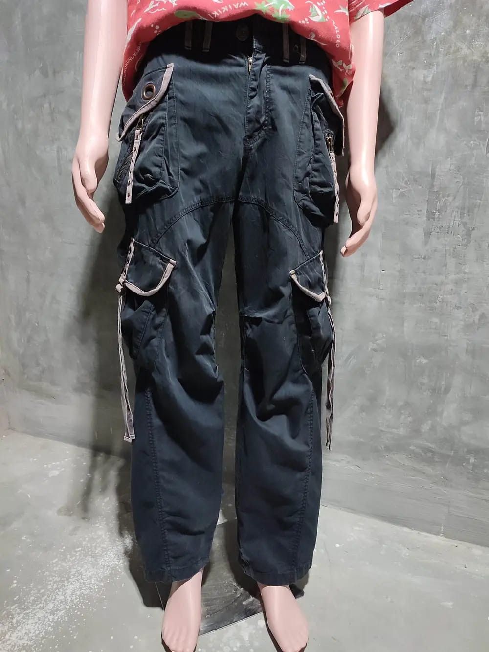 Other Jambangee Multipocket Tactical Cargo Pants bondage Punk Size US 31 - 10 Thumbnail