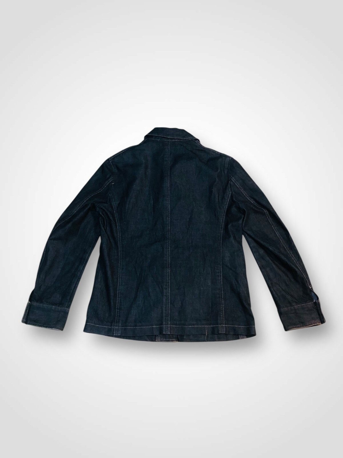 Comme Ca Ism × Japanese Brand Comme Ca Denim Buttoned Jacket (28) Size US M / EU 48-50 / 2 - 2 Thumbnail
