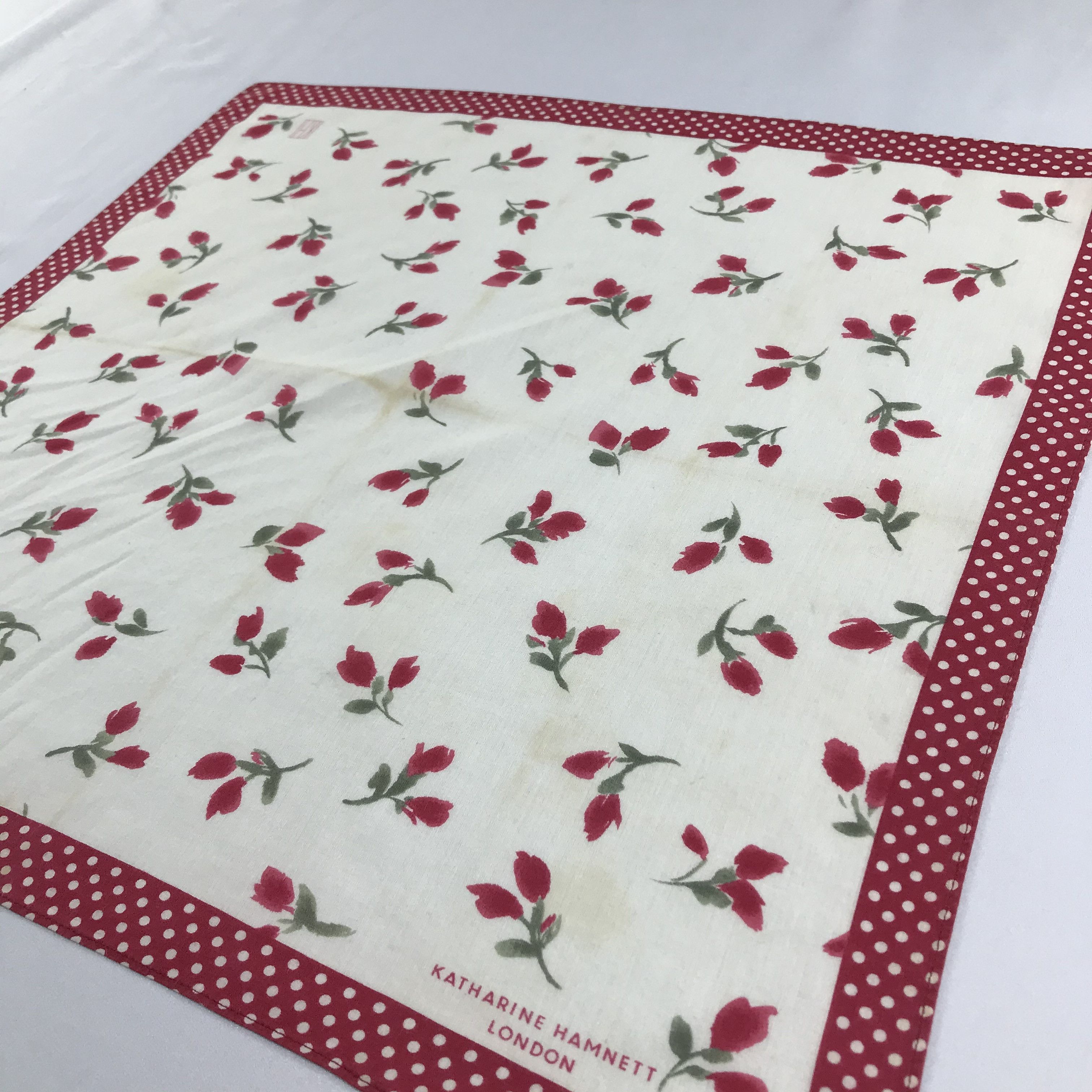 Katharine Hamnett London Kathatine Hamnett London Handkerchief Bandana H1080 Size ONE SIZE - 4 Thumbnail