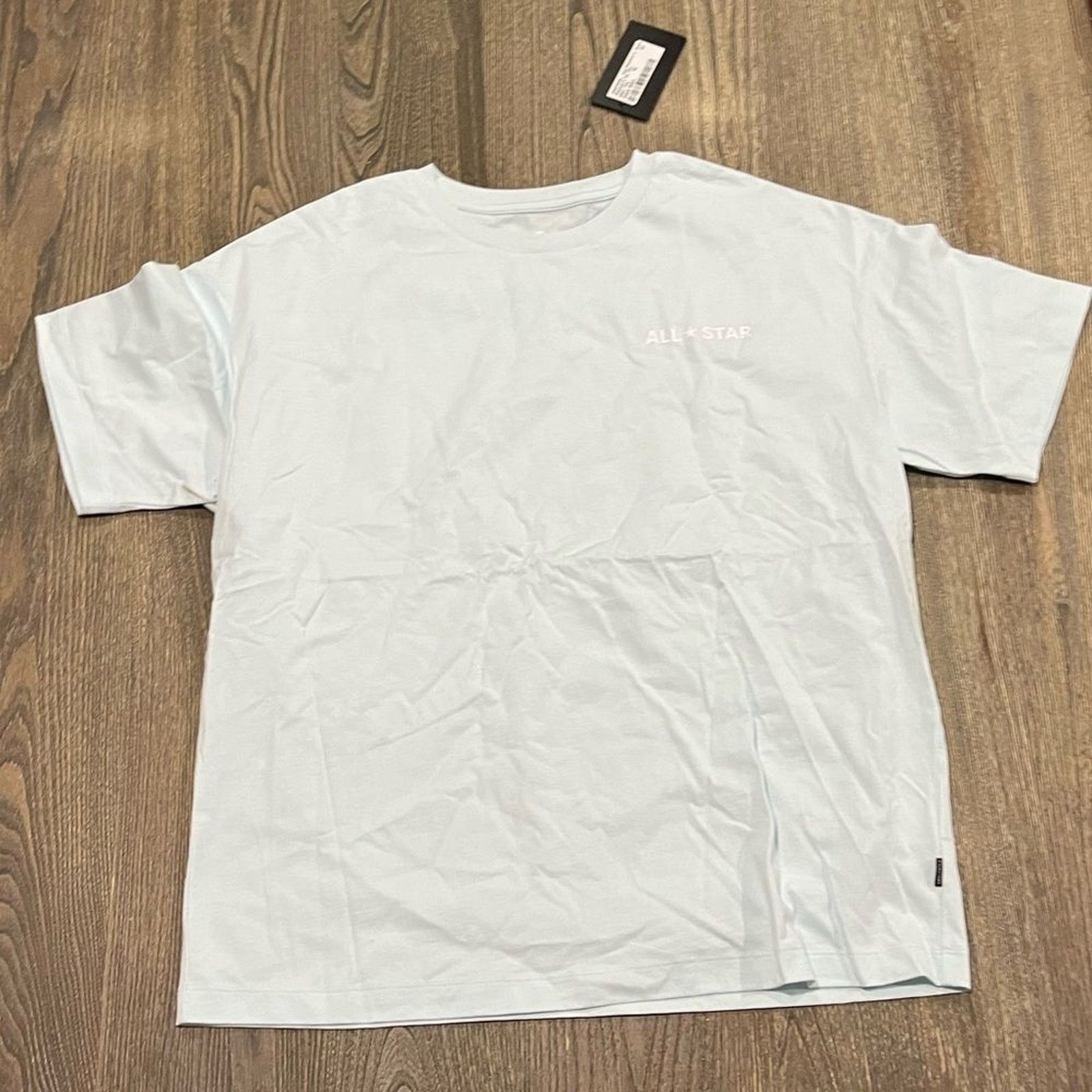 Converse NWT Converse All Star Oversized T-Shirt Aqua Mist Medium Size M / US 6-8 / IT 42-44 - 1 Thumbnail