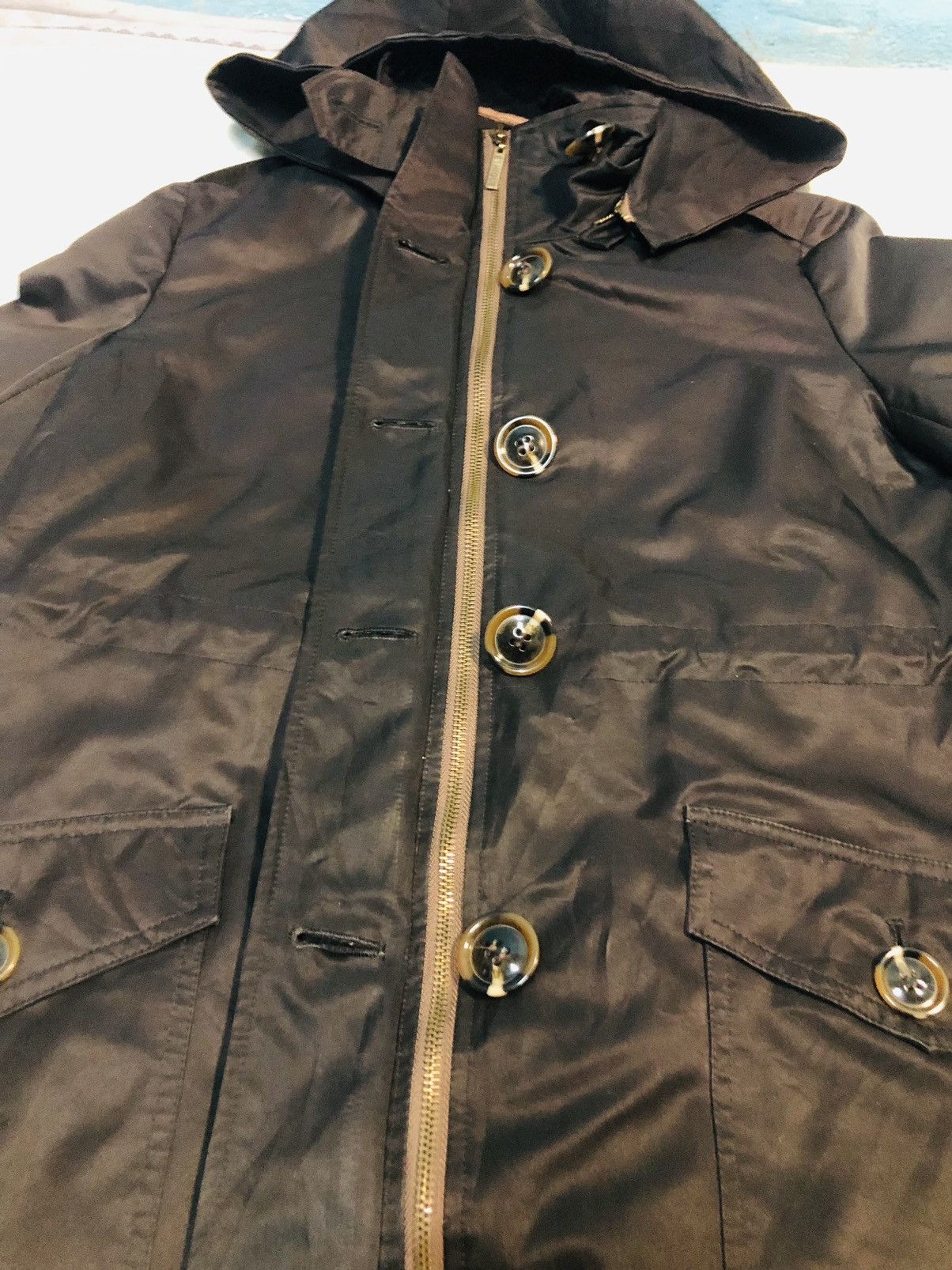 Japanese Brand Ethique Buttoned & Zippered Jacket (18) Size US M / EU 48-50 / 2 - 8 Thumbnail