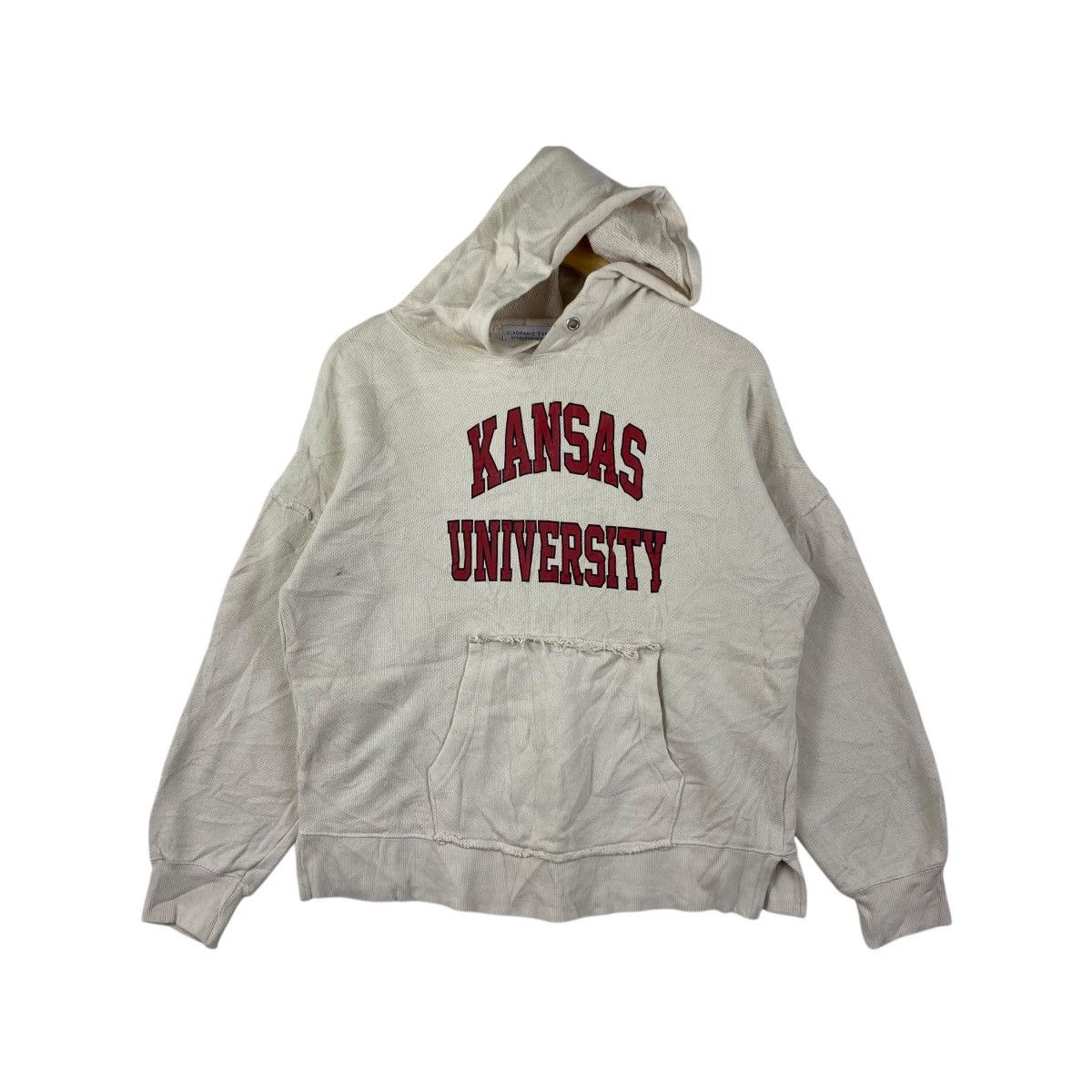 Ciaopanic CIAOPANIC TYPY Japanese Brand Kansas University Print Hooded Size US M / EU 48-50 / 2 - 1 Thumbnail