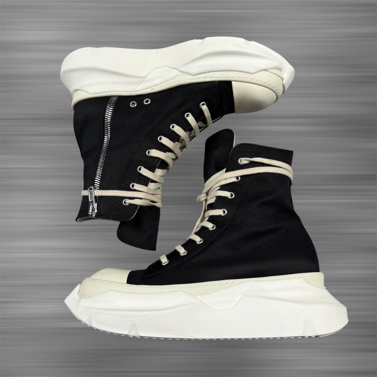 Rick Owens Rick Owens DRKSHDW High Abstract ‘Milk’ Shoes Size US 9 / EU 42 - 3 Thumbnail