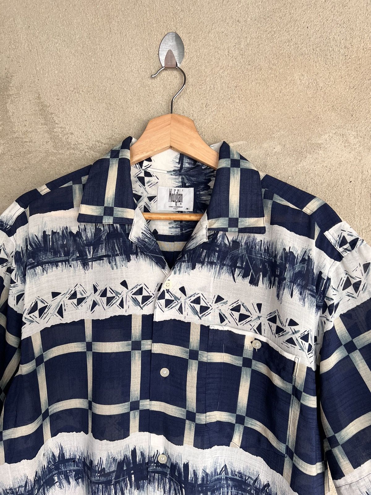 Vintage Vintage Modigliani Italy Shirt Button Up Size US M / EU 48-50 / 2 - 3 Thumbnail