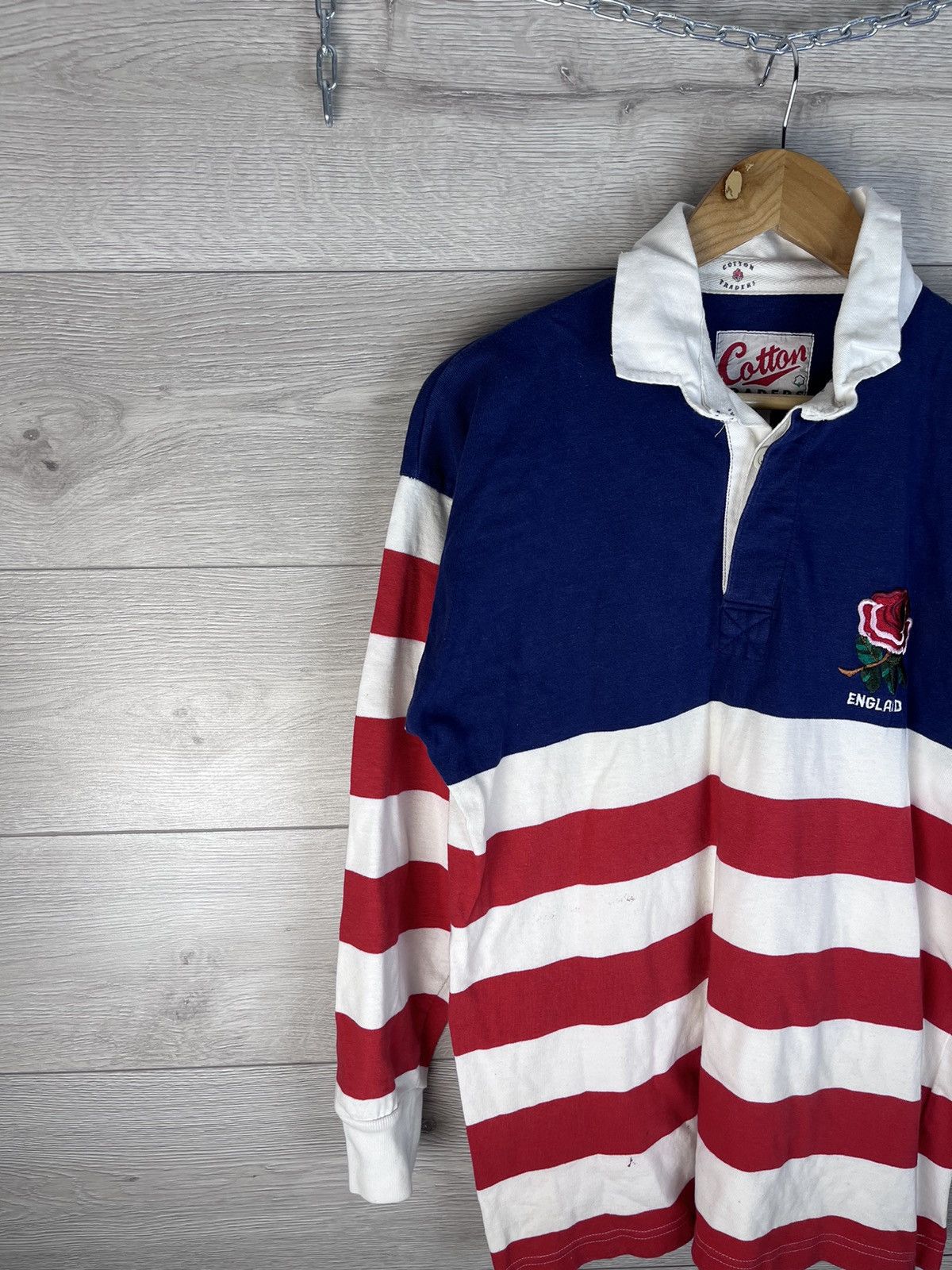 Sterling Ruby Men’s rugby jersey England Cotton Traders size L Size US L / EU 52-54 / 3 - 2 Thumbnail