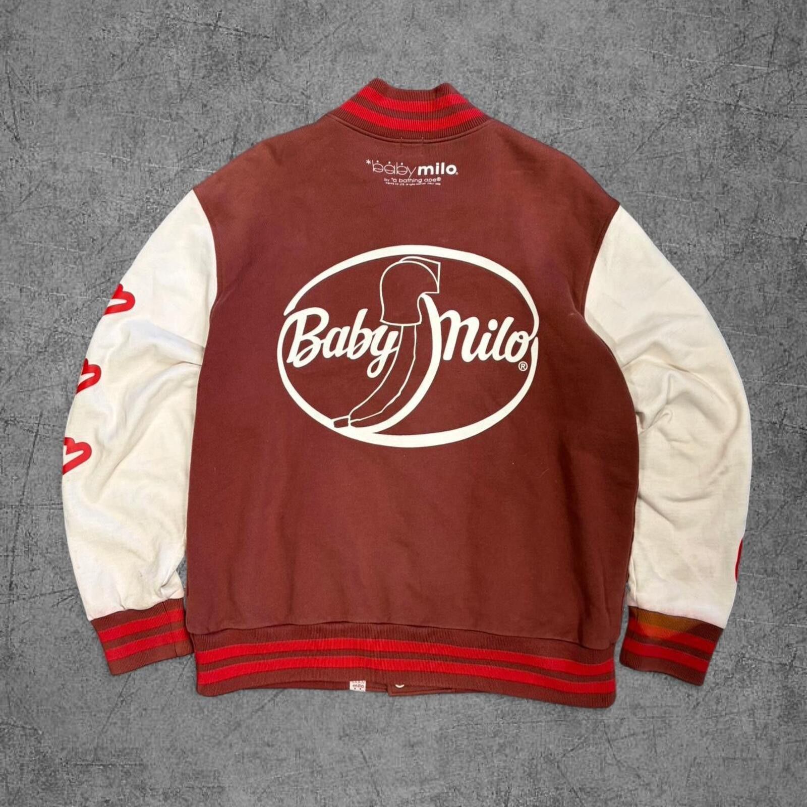 Bape Bape F/W 2006 Baby Milo Varsity Jacket Size US L / EU 52-54 / 3 - 2 Thumbnail