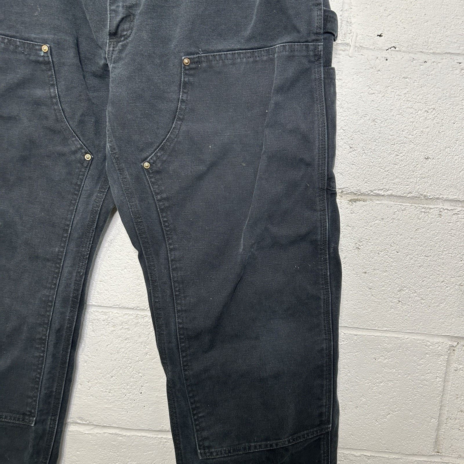 Carhartt Vintage Carhartt DoubleKnee Carpenter Pants “Black” B01 Size US 36 / EU 52 - 4 Thumbnail