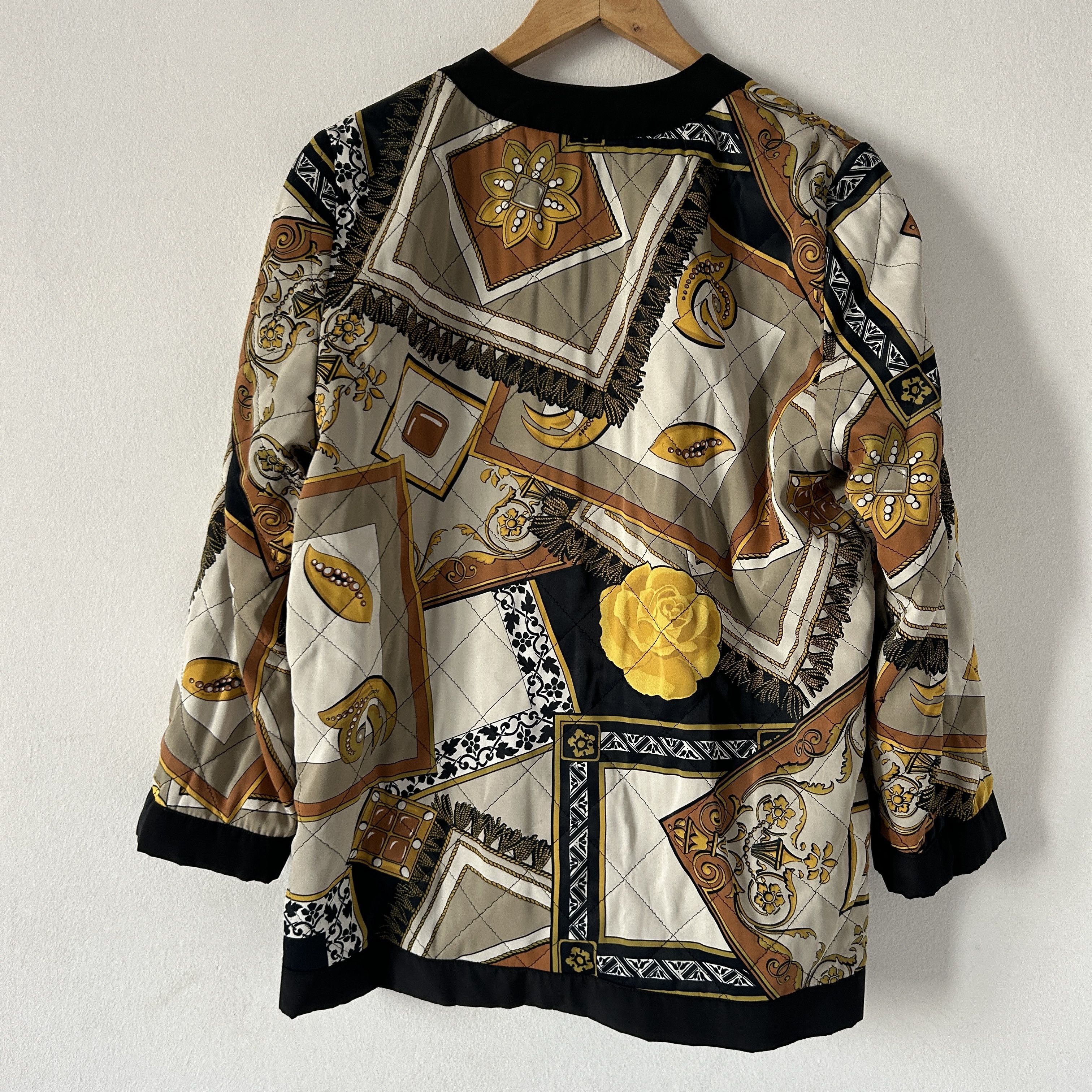 Vintage Vintage 90s novelty print quilted jacket Size M / US 6-8 / IT 42-44 - 8 Thumbnail
