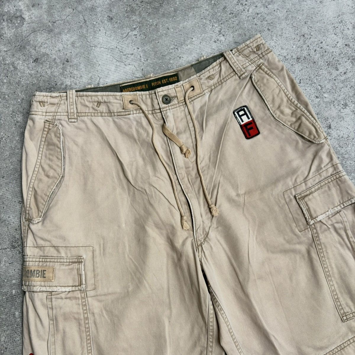 CARGO JORTS PANTS ABERCROMBIE AND FITCH