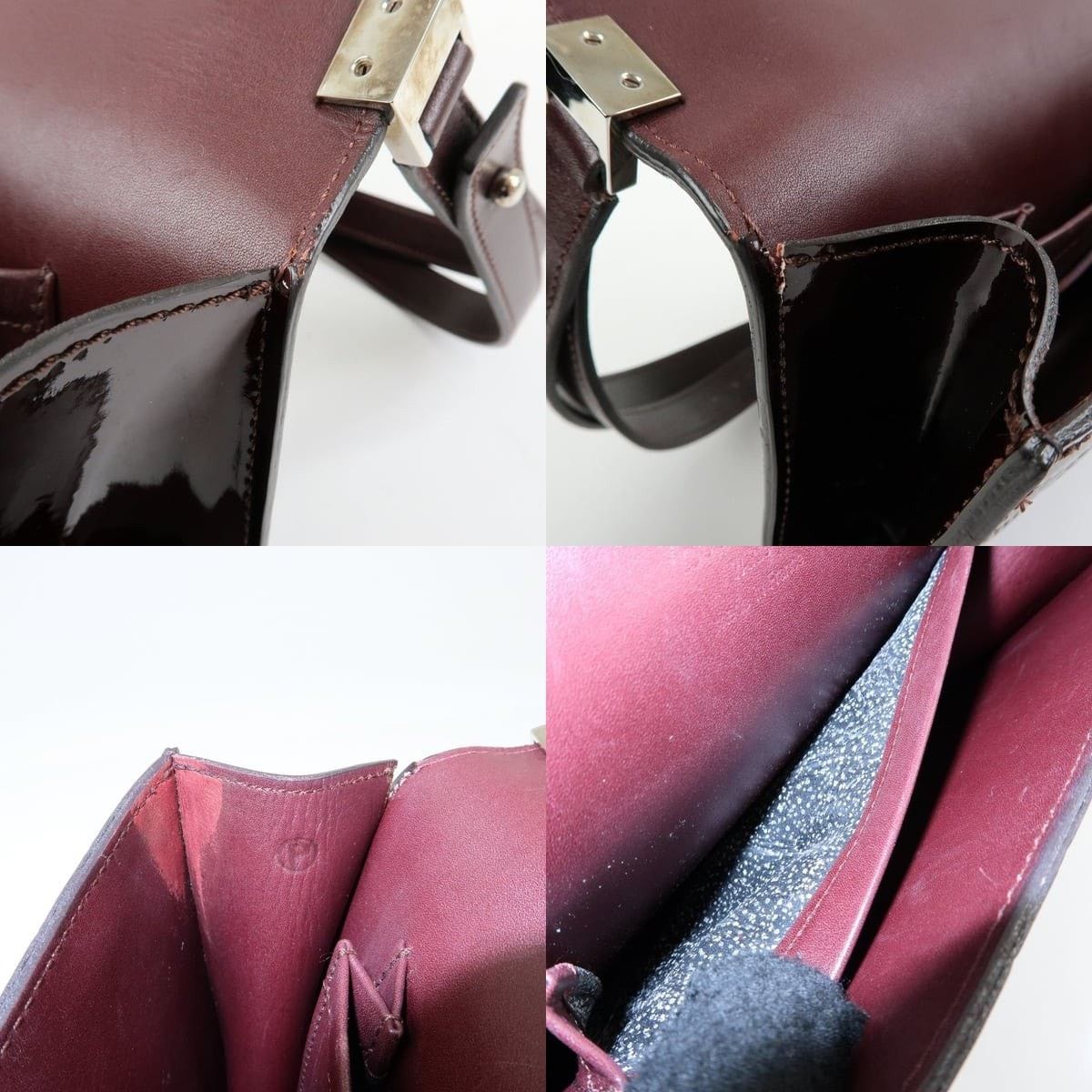 Louis Vuitton Louis Vuitton Damier Vernis Cabaret Shoulder Bag Patent Size ONE SIZE - 7 Thumbnail