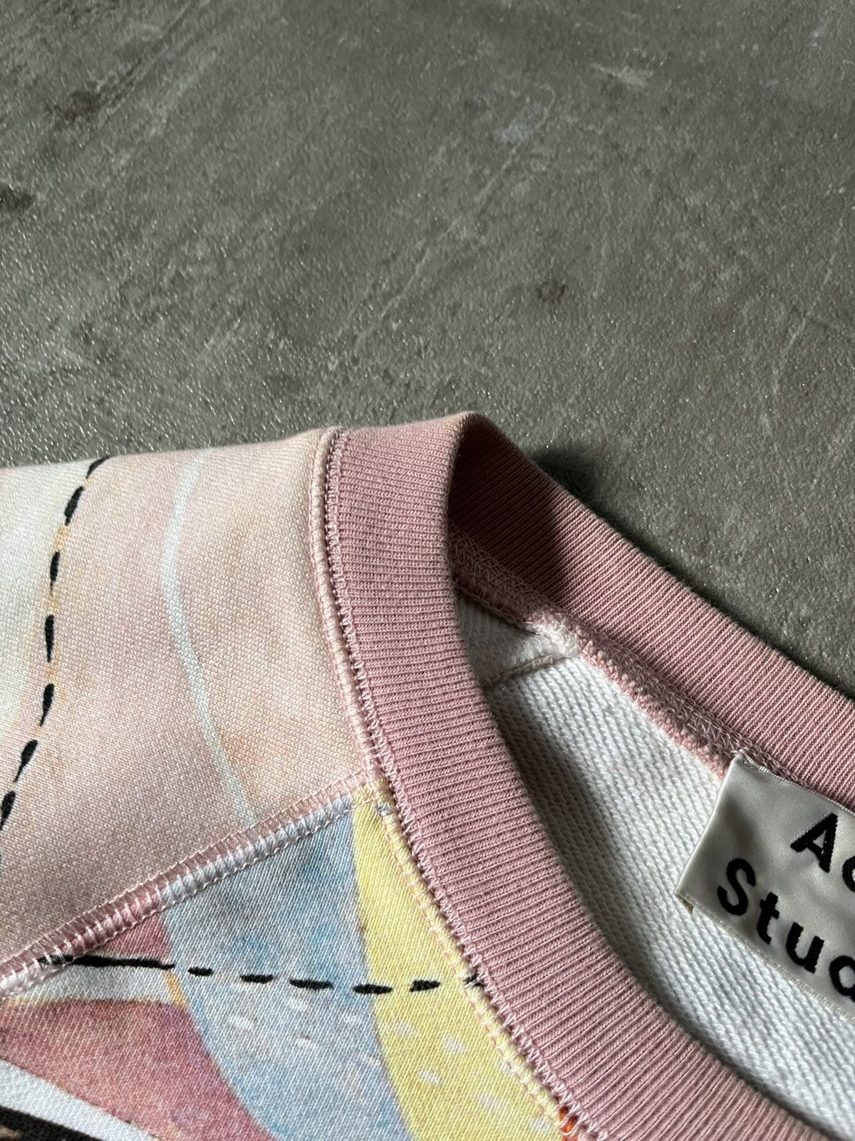 Acne Studios Acne Studios College H.K sweatshirt multicolor rare Size US M / EU 48-50 / 2 - 9 Thumbnail