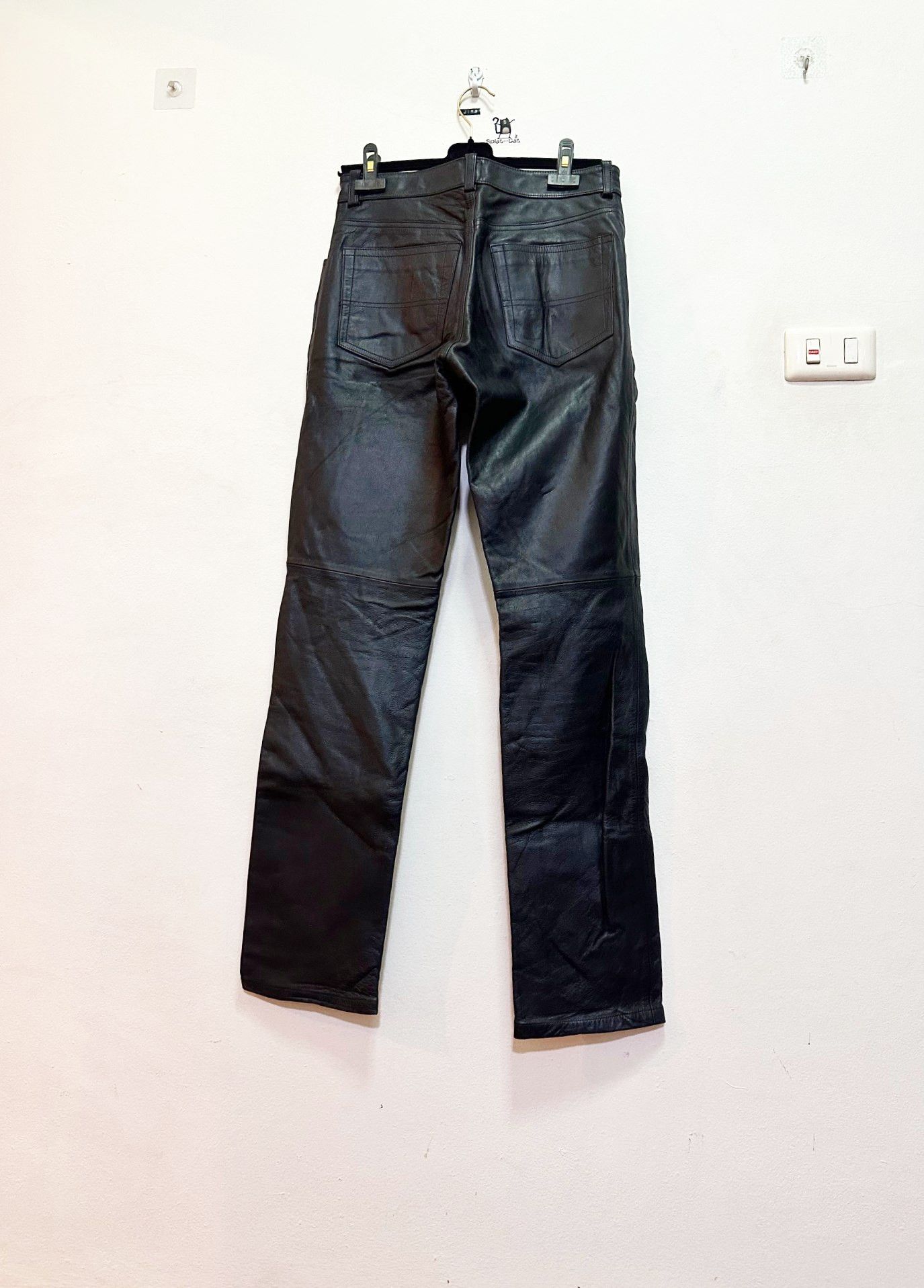Paul Smith [FINAL PRICE] Paul Smith Black Leather Pants Size US 30 / EU 46 - 4 Thumbnail
