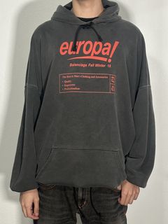 Europa Balenciaga Hoodie | Grailed