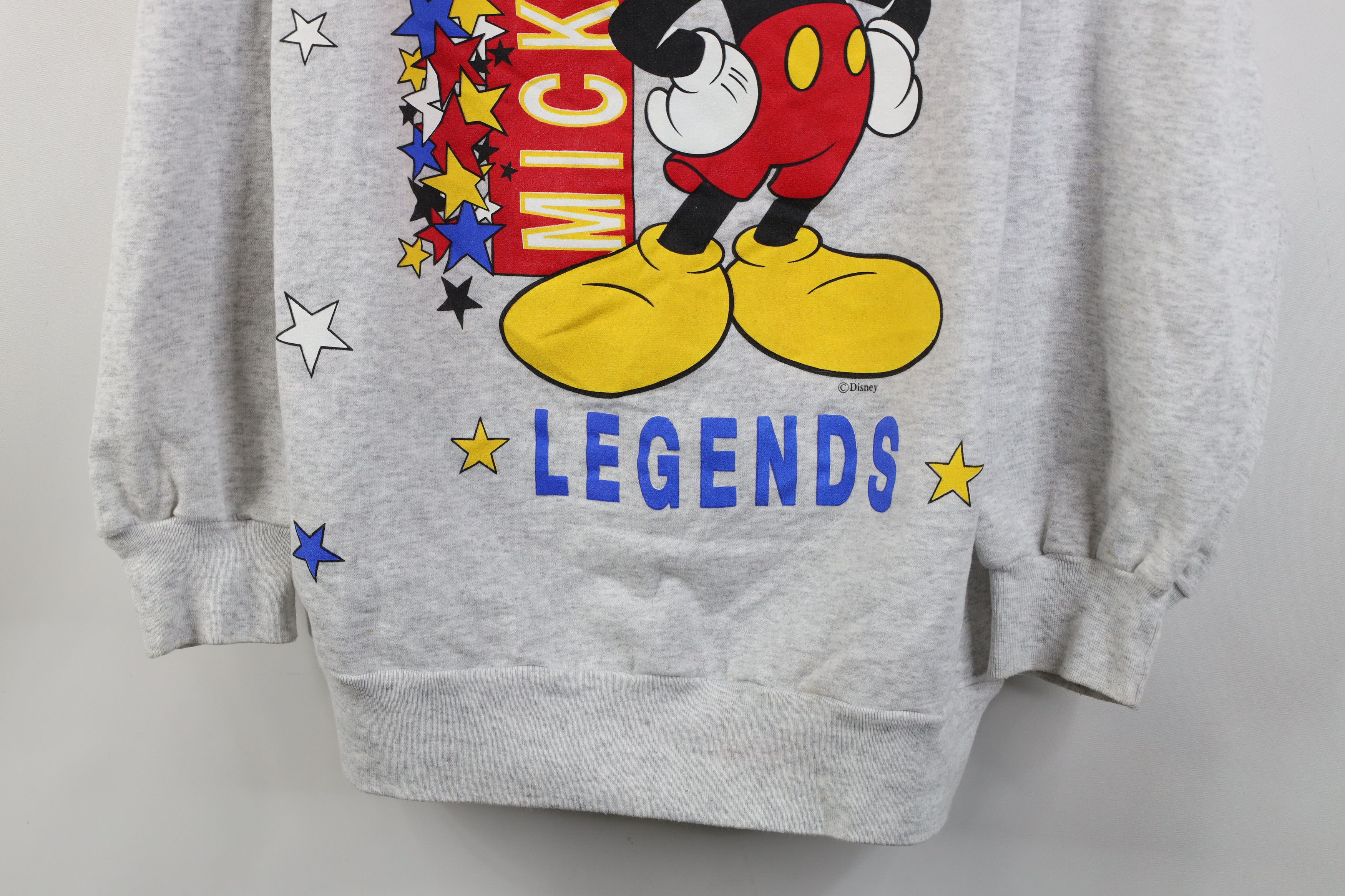 Disney Vintage 90s Disney Mickey Mouse Jumbo Legend Sweatshirt Size XL / US 12-14 / IT 48-50 - 3 Thumbnail