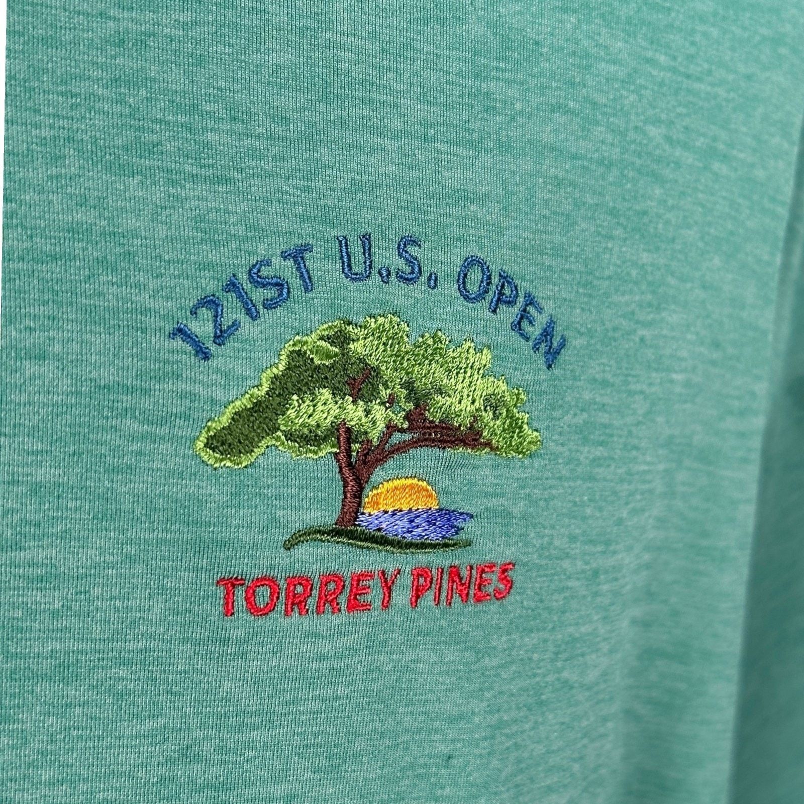 Peter Millar Peter Millar Summer Comfort Polo Shirt Men's 2XL Green 121st Size US XXL / EU 58 / 5 - 3 Thumbnail