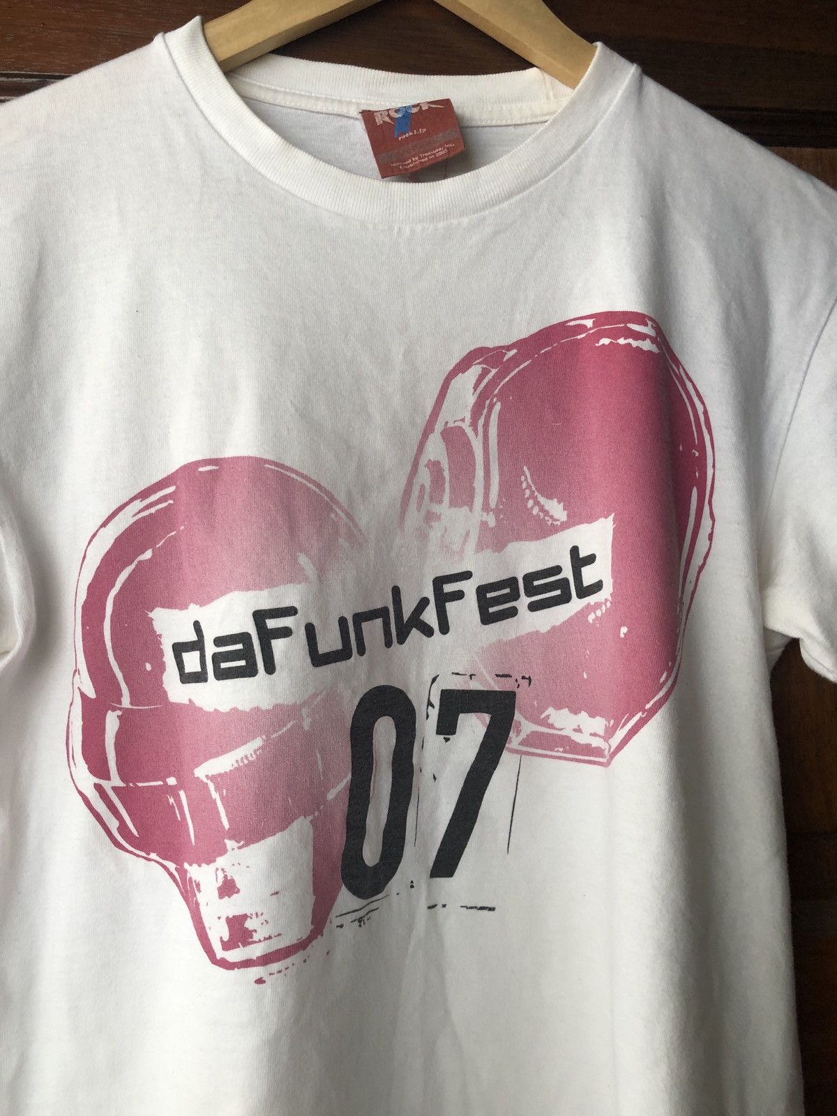 Band Tees Dafunkfest 2007 Daft Punk Tour T Shirt Techno Rave Size US M / EU 48-50 / 2 - 2 Thumbnail