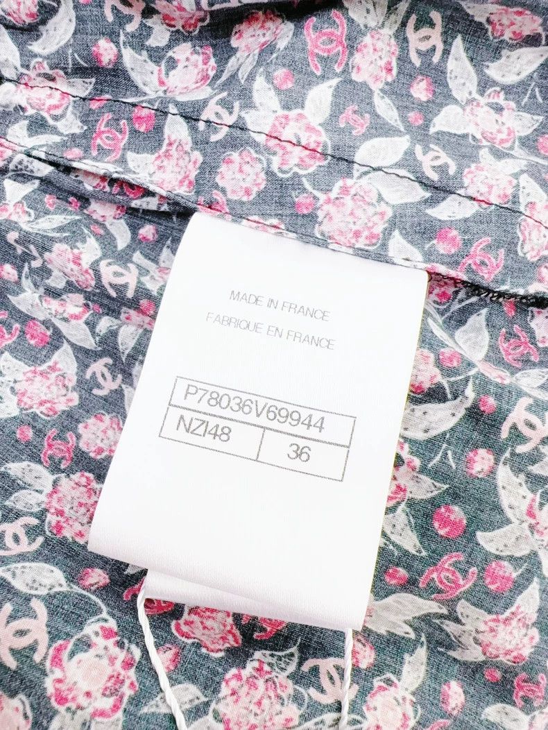 Chanel Chanel 24B broken flower logo trousers Size 24" / US 00 / IT 34 - 5 Thumbnail