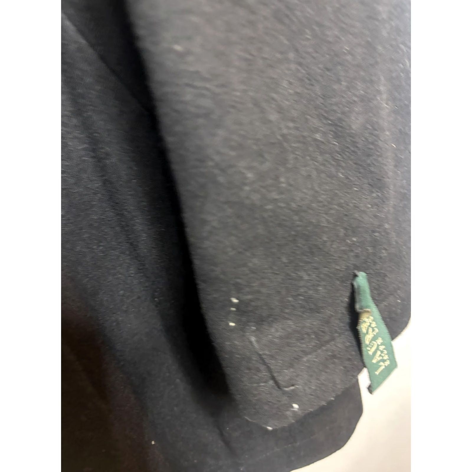 Ralph Lauren Lauren Ralph Lauren Coat Womens Large Black Wool Blend Pea Coat Jacket Overcoat Size L / US 10 / IT 46 - 6 Thumbnail