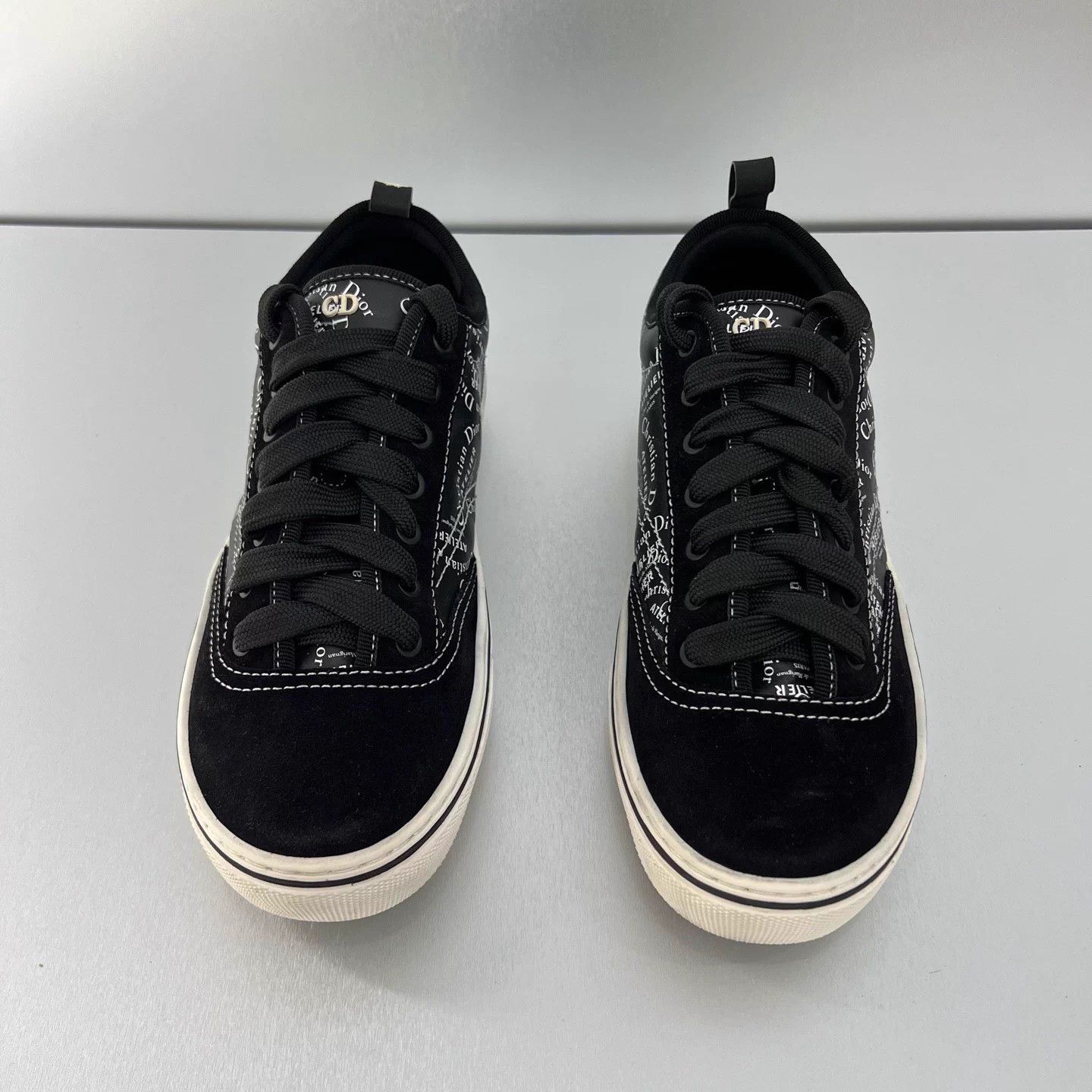 Dior Dior Black Dior Logo Sneakers 42 Worn Once D2892 Size US 9 / EU 42 - 2 Thumbnail