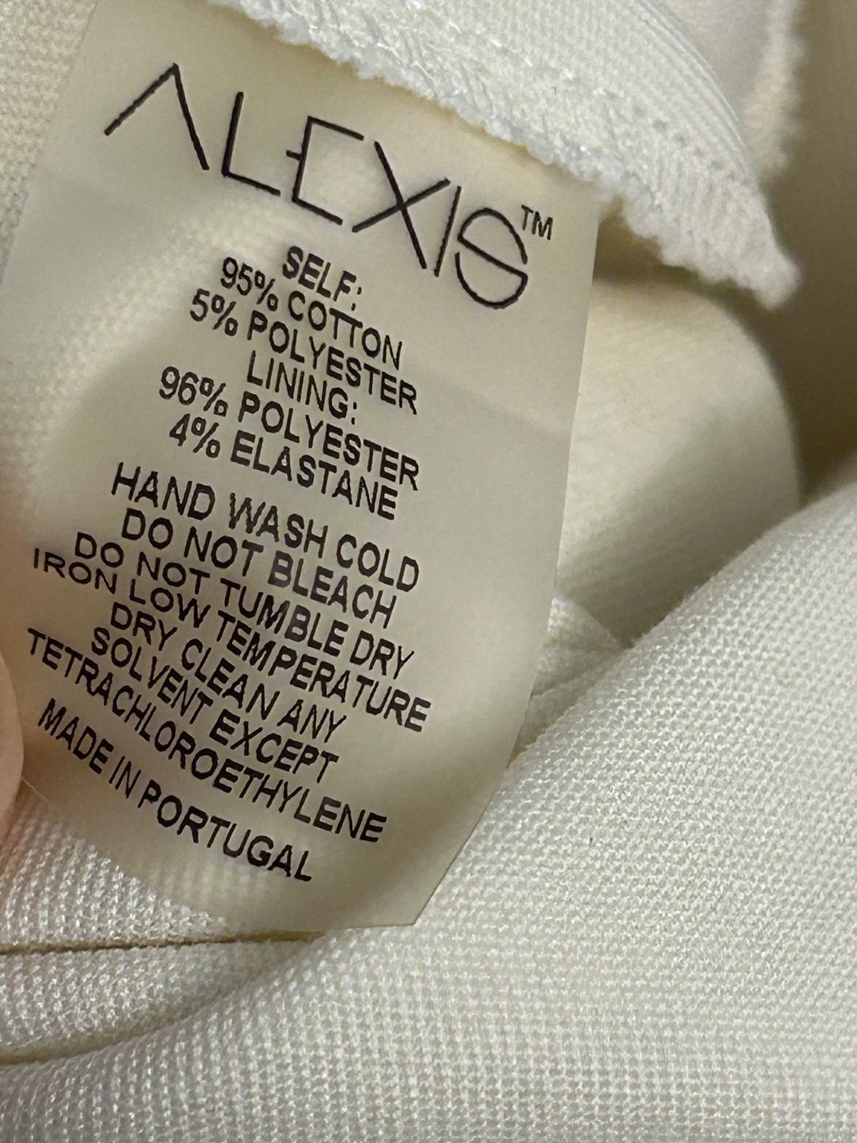 ALEXIS Alexis Arlington Cross Back Playsuit in Off White Large Size 34" / US 12 / IT 48 - 4 Thumbnail