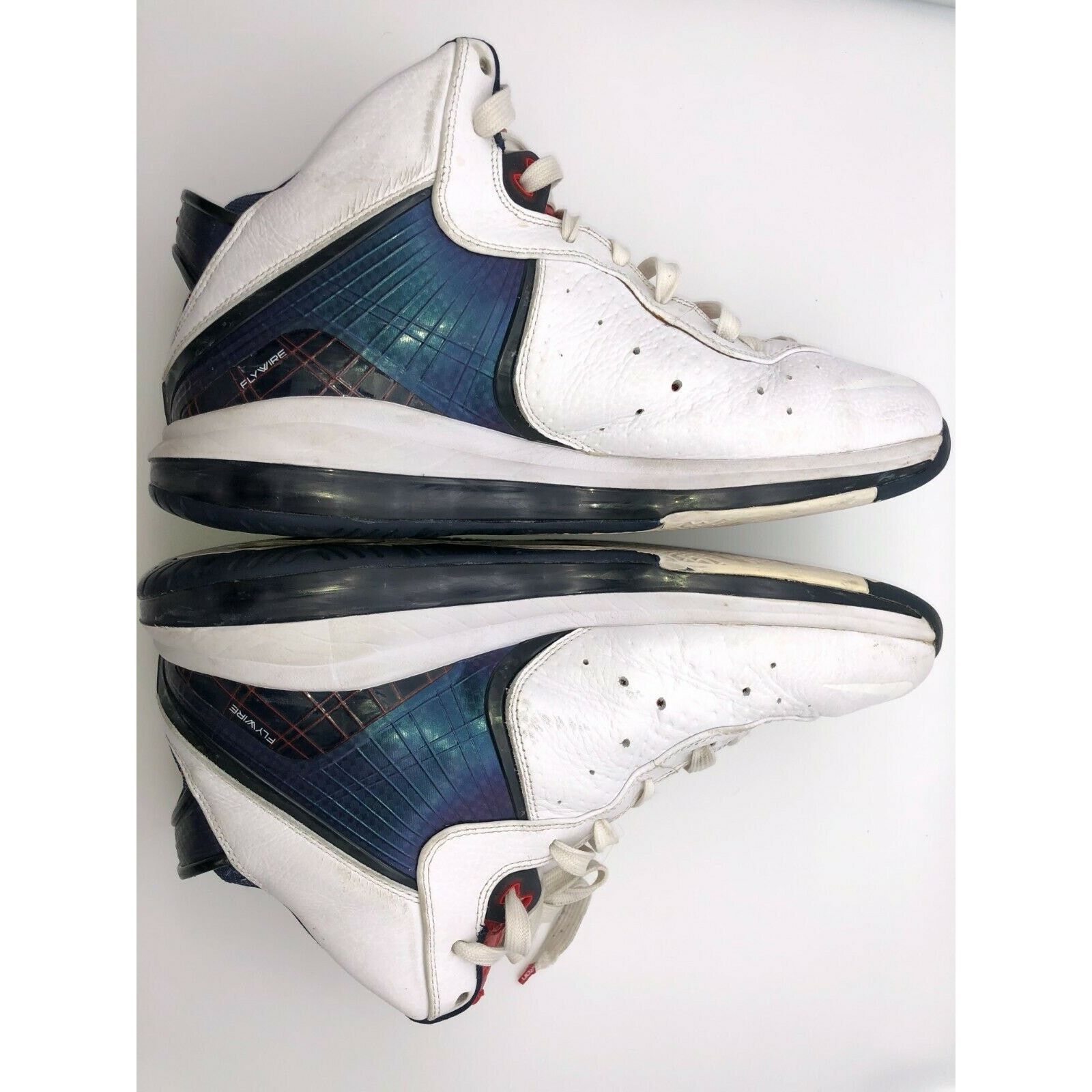 Nike Nike LEBRON 8 VIII Signature USA Olympics 417098-100 Size 13 Size US 13 / EU 46 - 6 Thumbnail