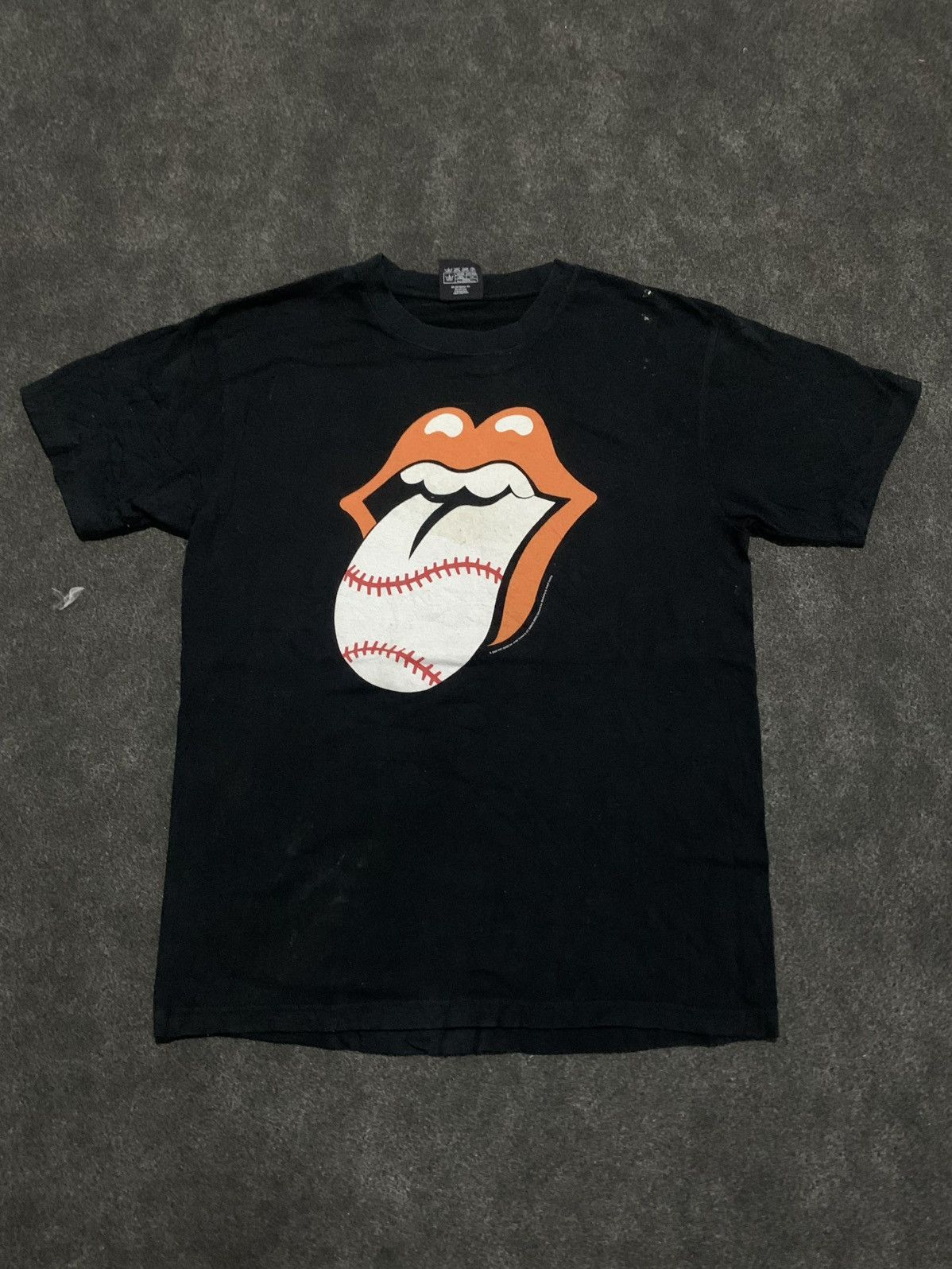 Band Tees THE ROLLING STONES "Baseball Tongue" Tokyo Dome Tour T-Shirt Size US L / EU 52-54 / 3 - 2 Thumbnail