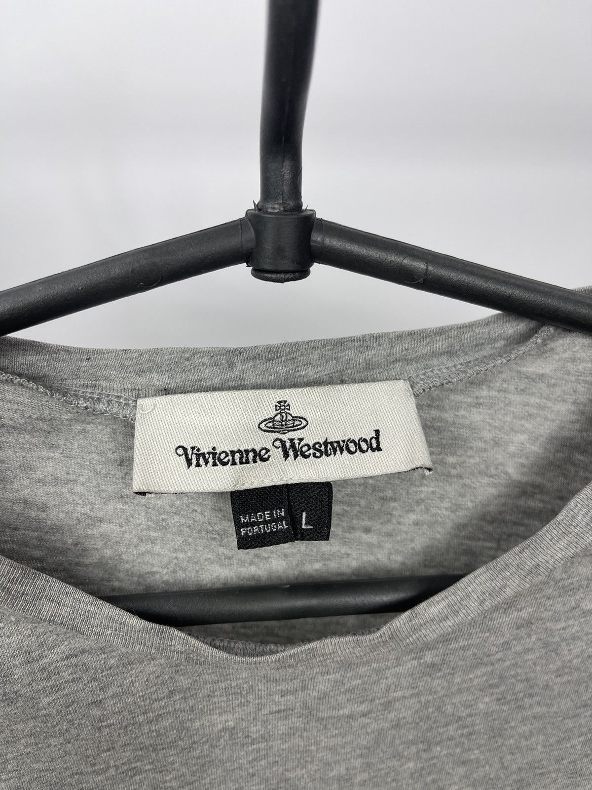 Vivienne Westwood Vivienne Westwood T-Shirt Grey Size L Made in Portugal Size US L / EU 52-54 / 3 - 3 Thumbnail