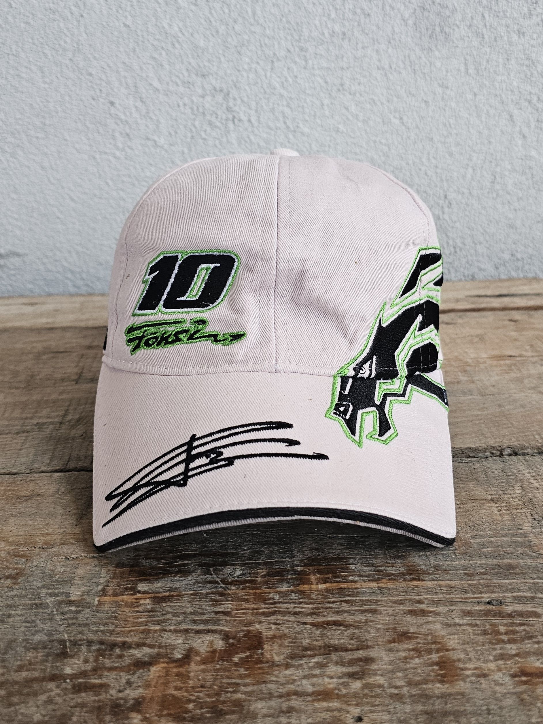 Vintage Kawasaki Fonsi Nieto Racing Hat Size ONE SIZE - 1 Thumbnail