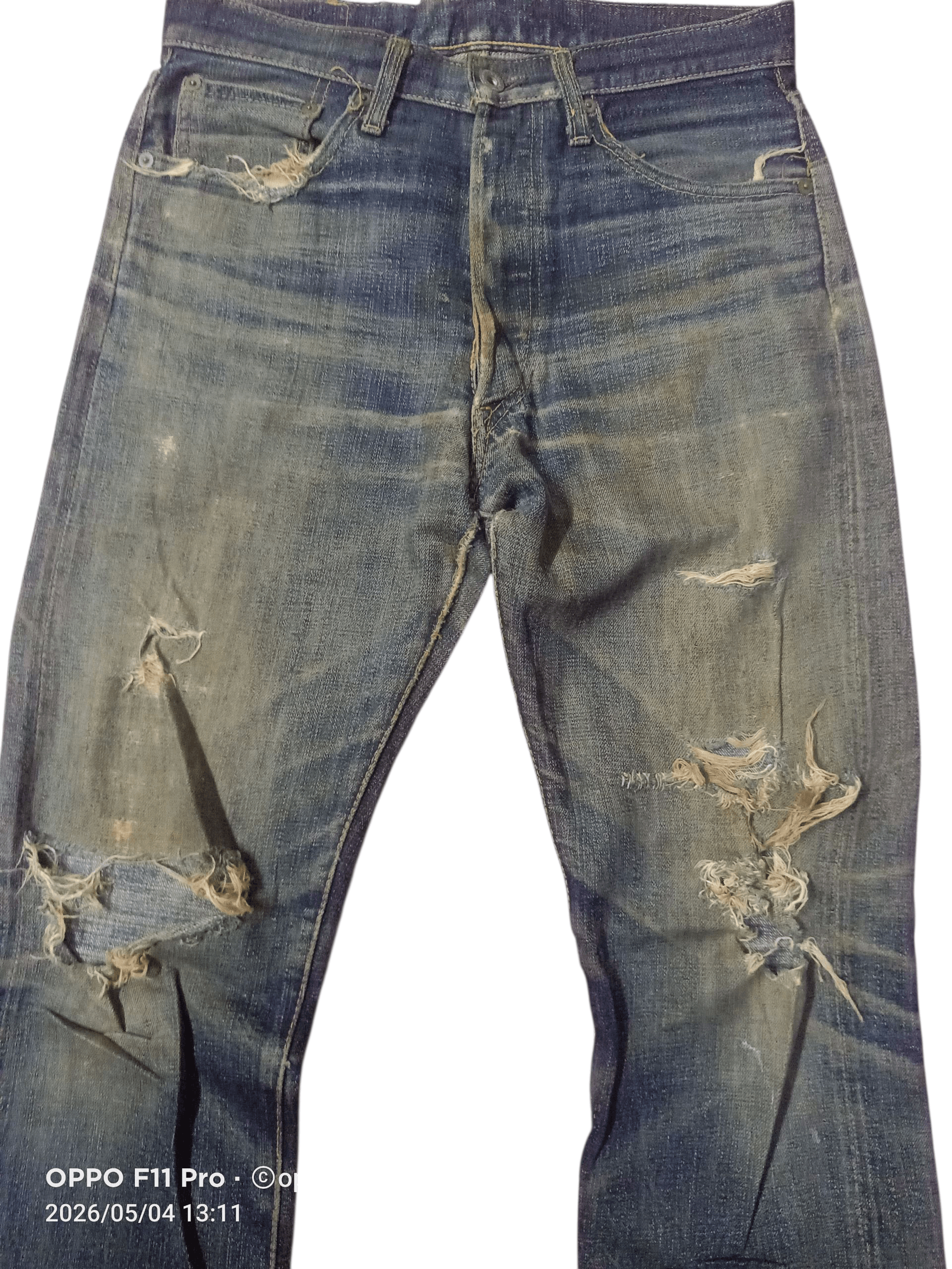 Other 💥Oni Denim 14Oz Pure Indigo Denim Bsu-01 Selvedge 💥 Size US 30 / EU 46 - 6 Thumbnail