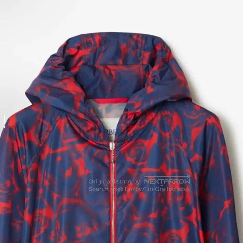 Burberry Burberry Burgundy Nylon Winter Hoodie. Size US XS / EU 42 / 0 - 5 Thumbnail