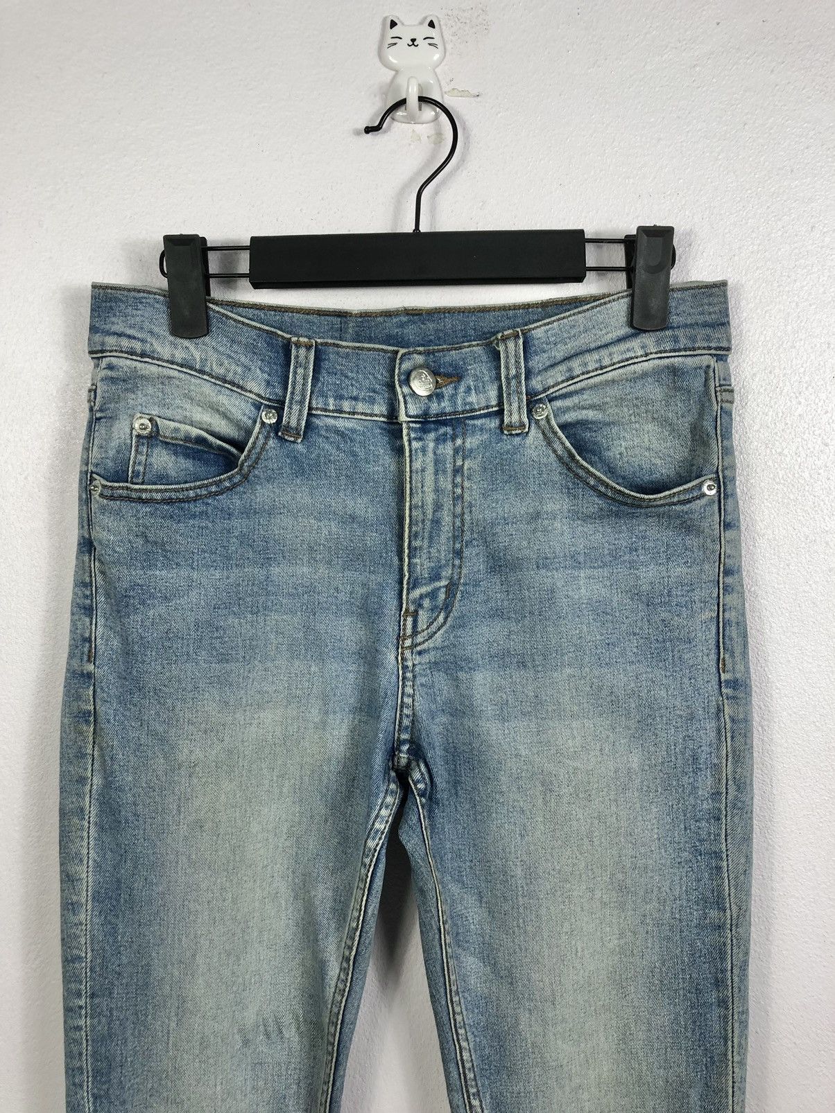 Cheap Monday Rare Vintage 2004 Cheap Monday Skinny Jeans Size US 28 / EU 44 - 2 Thumbnail