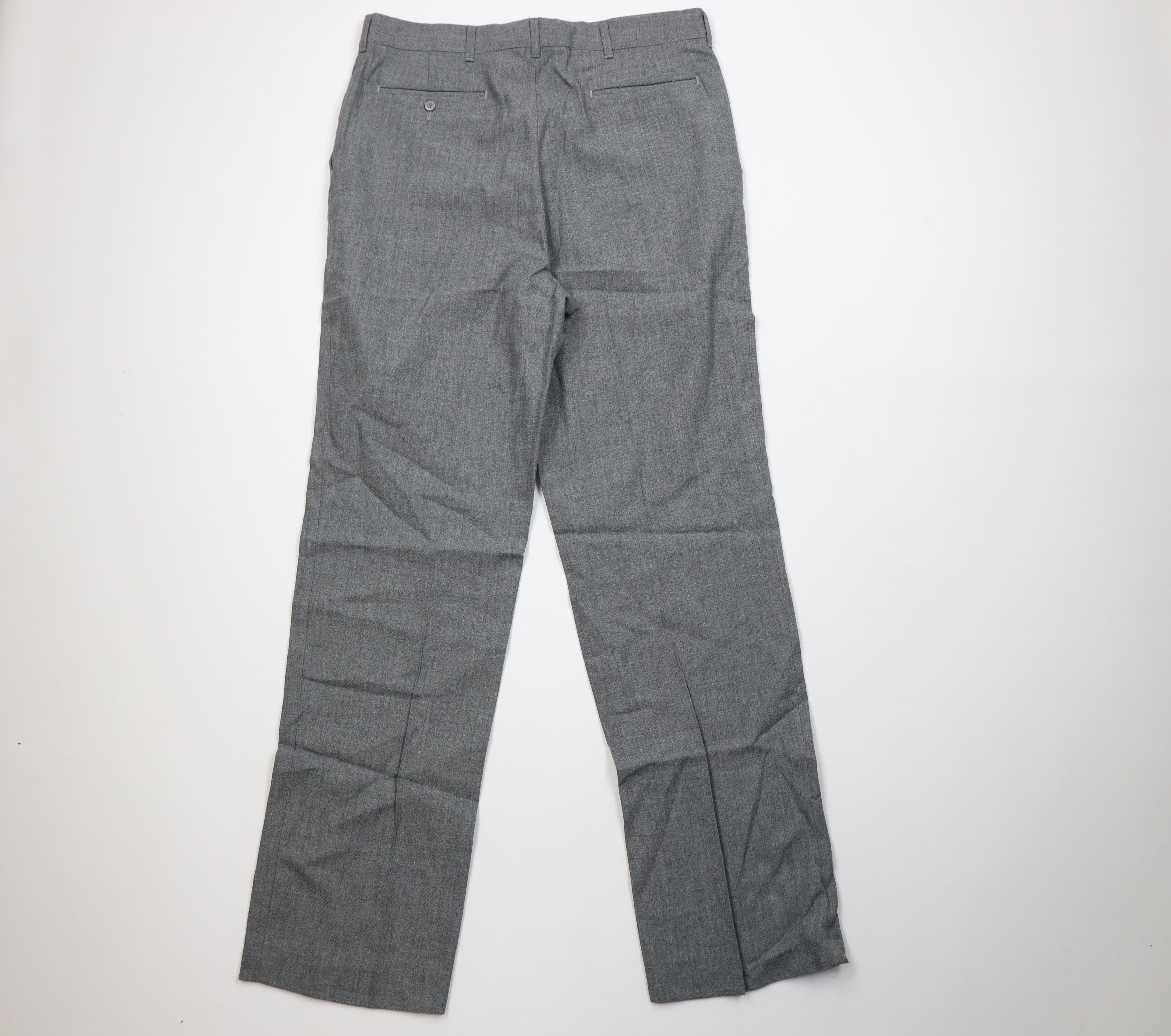 Vintage Vintage 90s Streetwear Wide Leg Chino Pants Heather Gray Size US 34 / EU 50 - 10 Thumbnail