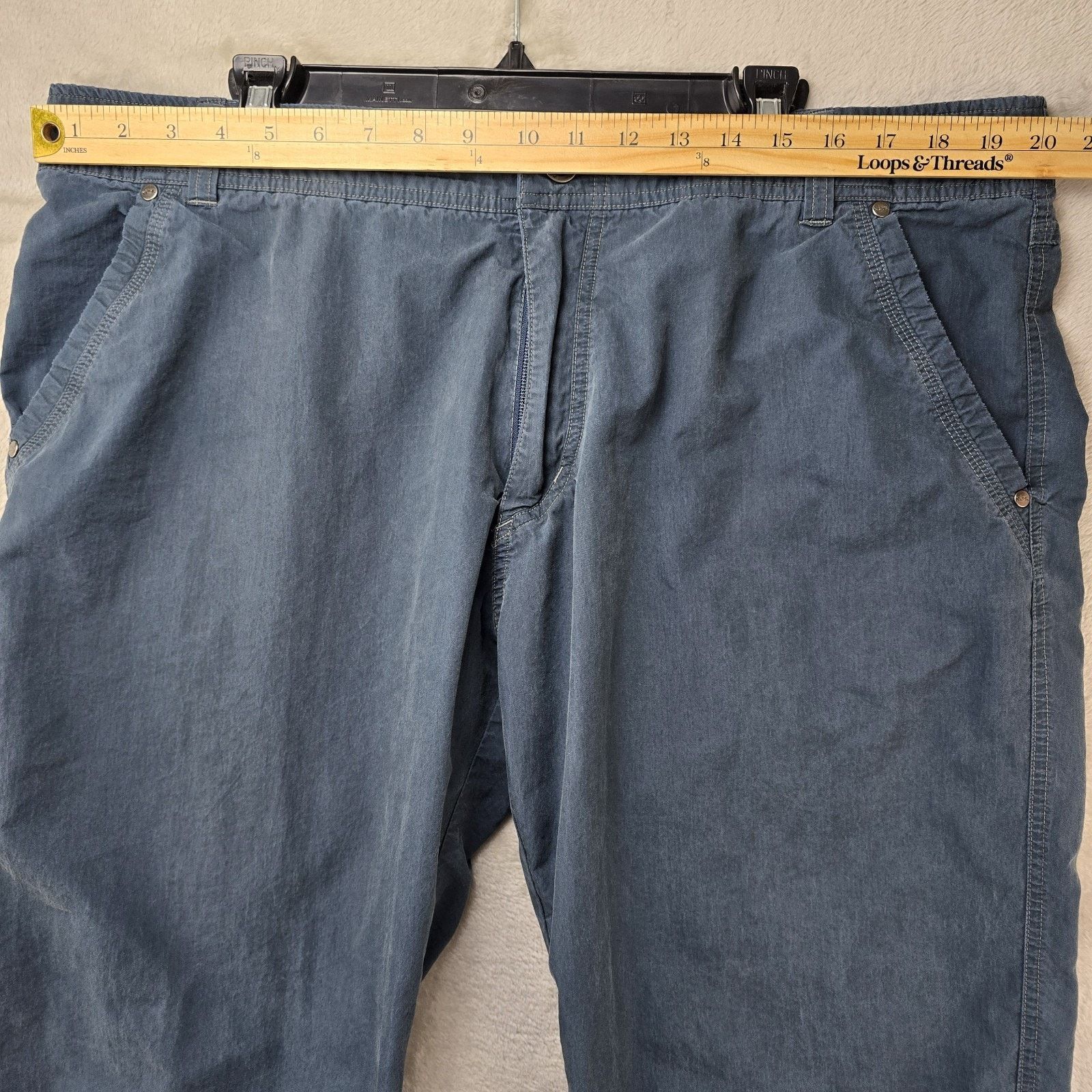 Kuhl Kuhl Kontra Chino Pants Mens 40X32 Blue Pockets Hiking Size US 40 / EU 56 - 9 Thumbnail