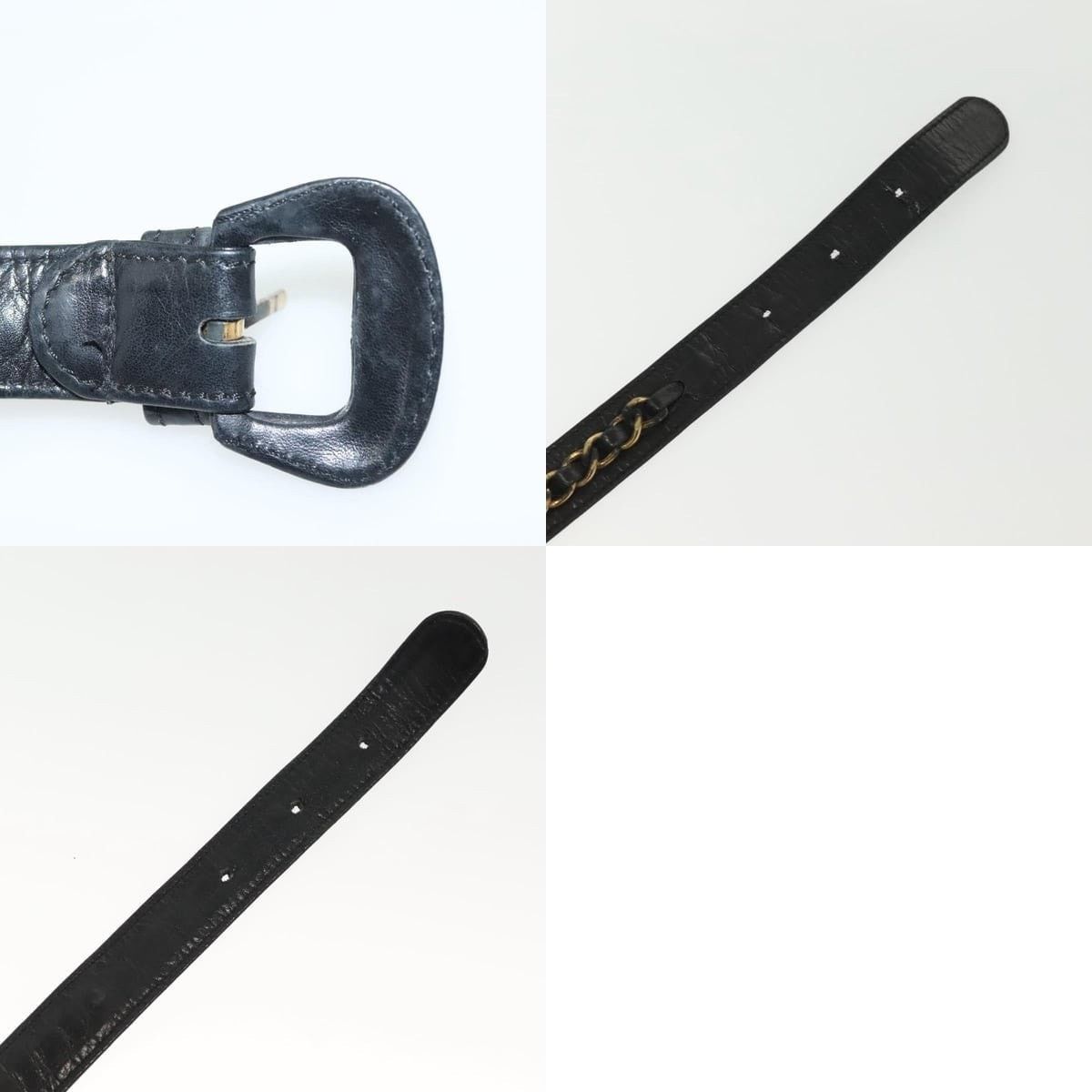 Chanel Chanel Chain Belt Leather Size ONE SIZE - 4 Thumbnail