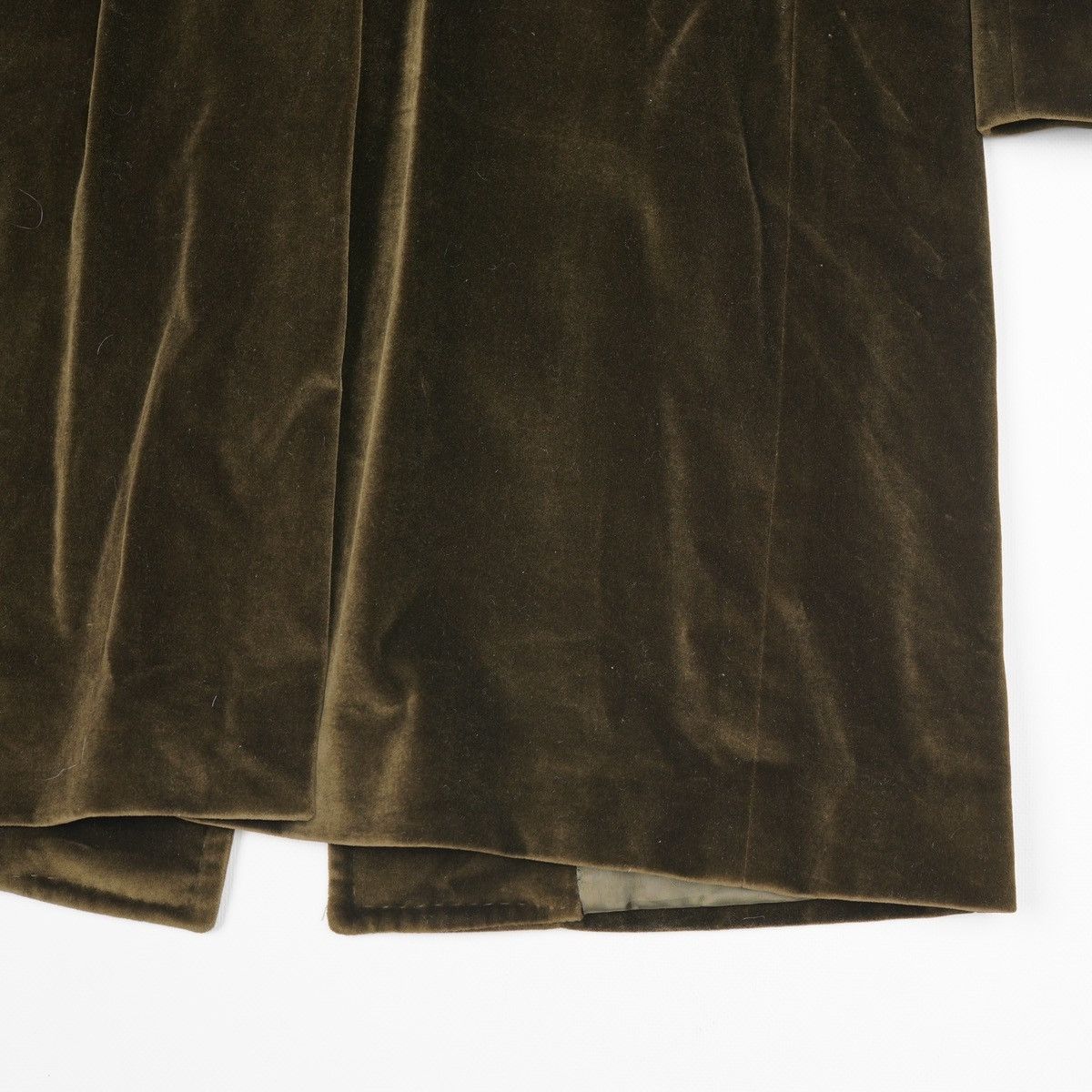 Tagliatore Tagliatore Velour Tuxedo Dark Green Coat Velvet Jacket Size M / US 6-8 / IT 42-44 - 14 Thumbnail