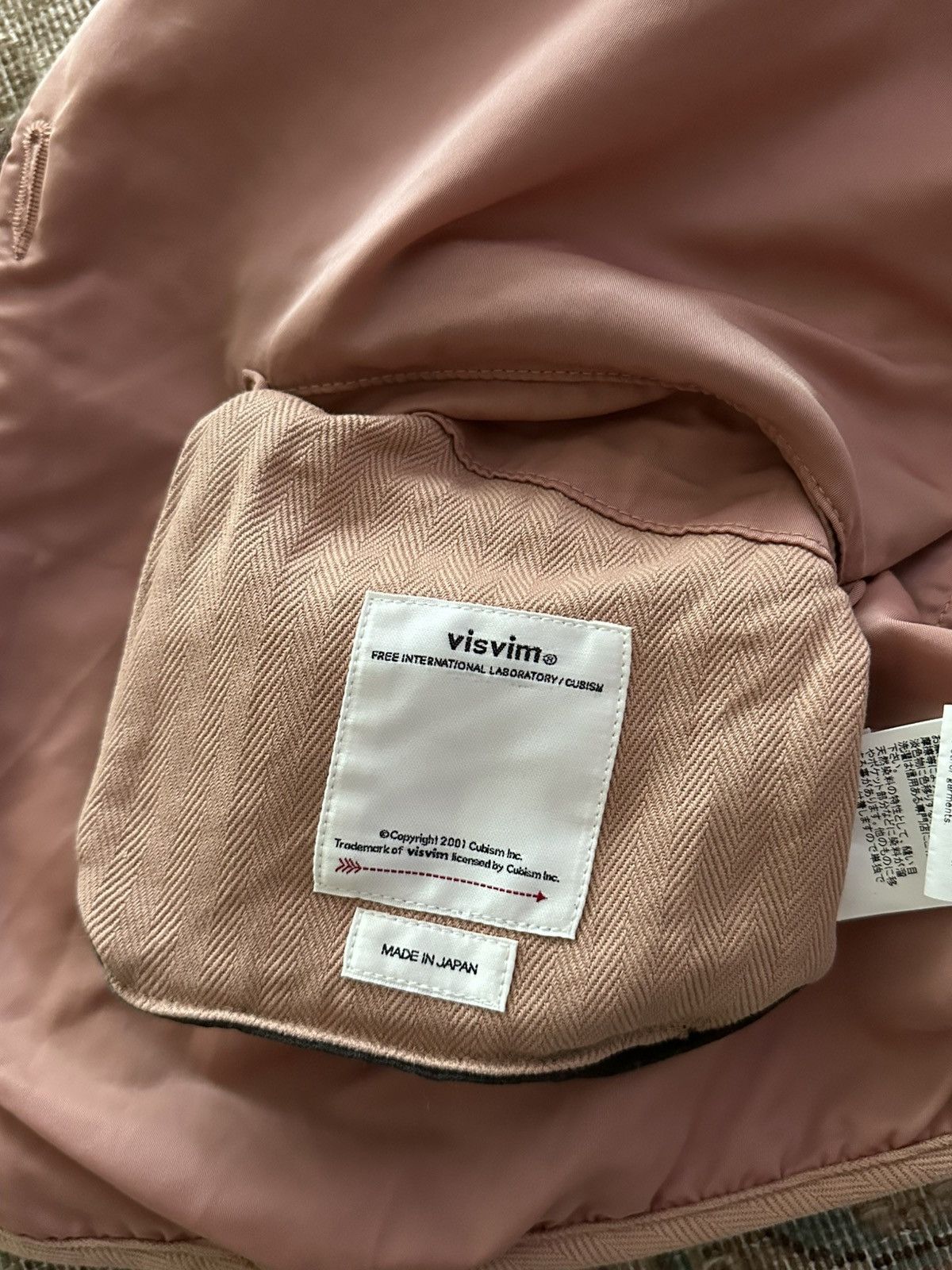 Visvim VISVIM IRIS LINER JKT 19SS PINK STRIPE Size US XL / EU 56 / 4 - 6 Thumbnail