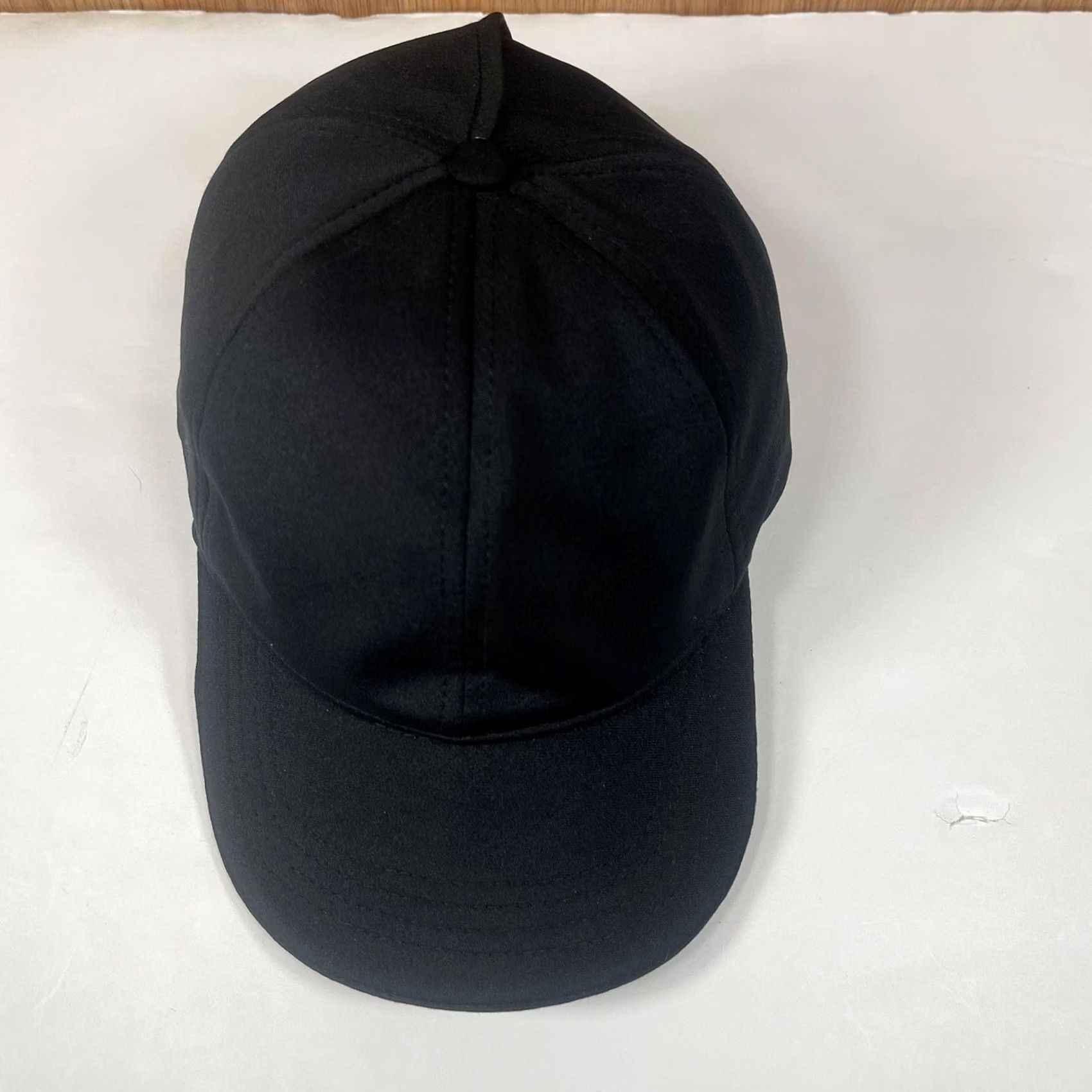 Vintage Unbranded Hat Adult Solid Black Adjustable StrapBack Baseball Cap Size ONE SIZE - 2 Thumbnail