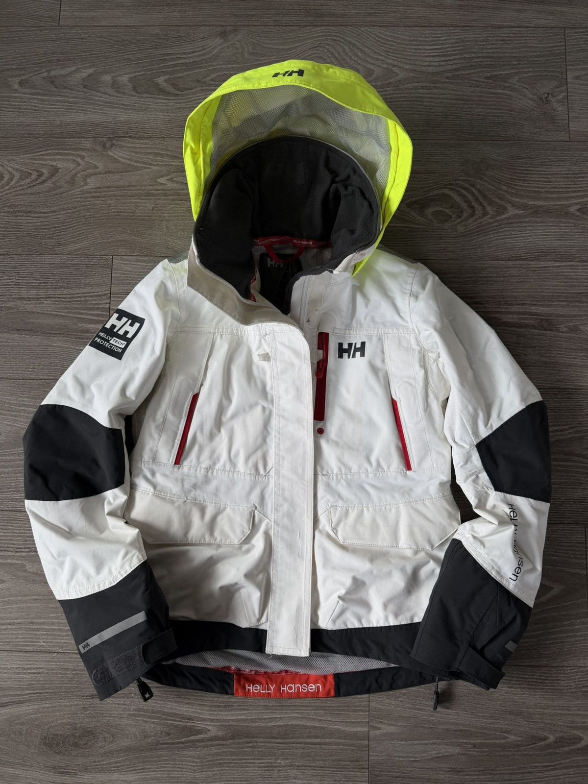 Helly Hansen ‼️Pro Helly Hansen Waterproof Kill Cord ,Cuffs Tech Jacket‼️ Size US XS / EU 42 / 0 - 8 Thumbnail