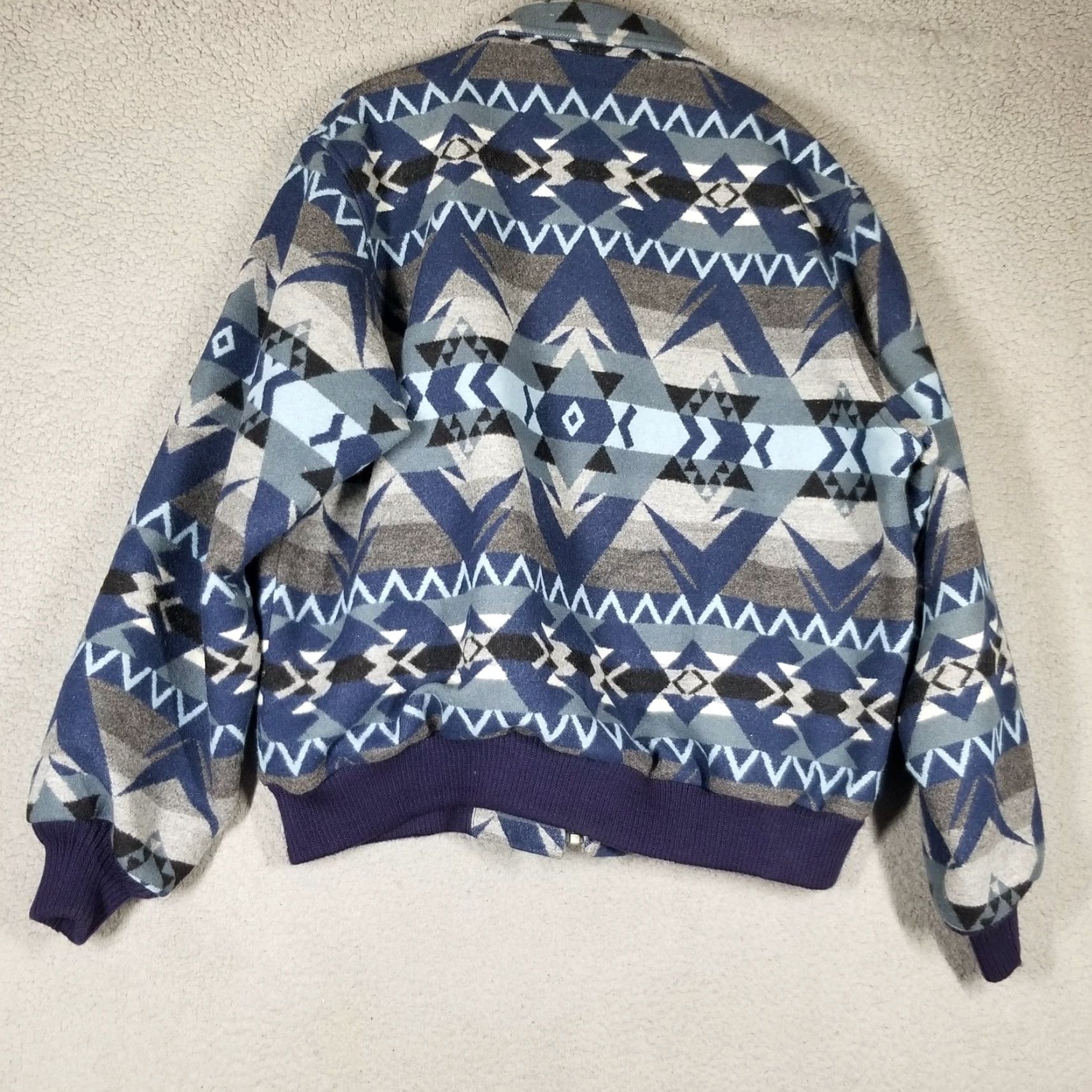 Pendleton VINTAGE Pendleton Western Wear Jacket Men XL Wool Aztec Geometric Fall Winter Casual Size US XL / EU 56 / 4 - 2 Thumbnail