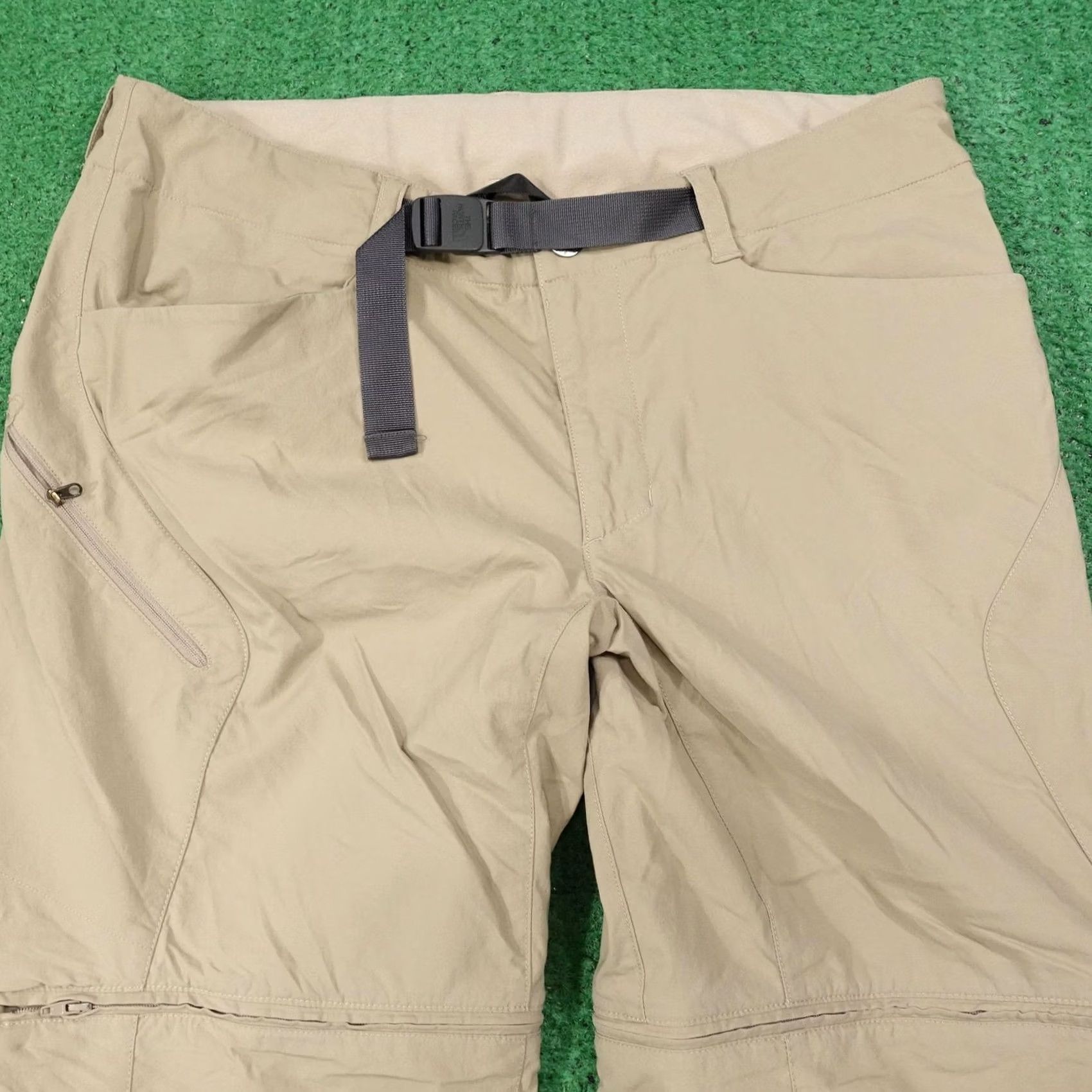 The North Face The North Face Pants Mens 36 Beige Convertible Cargo Hiking Stretch Nylon Size US 36 / EU 52 - 2 Thumbnail